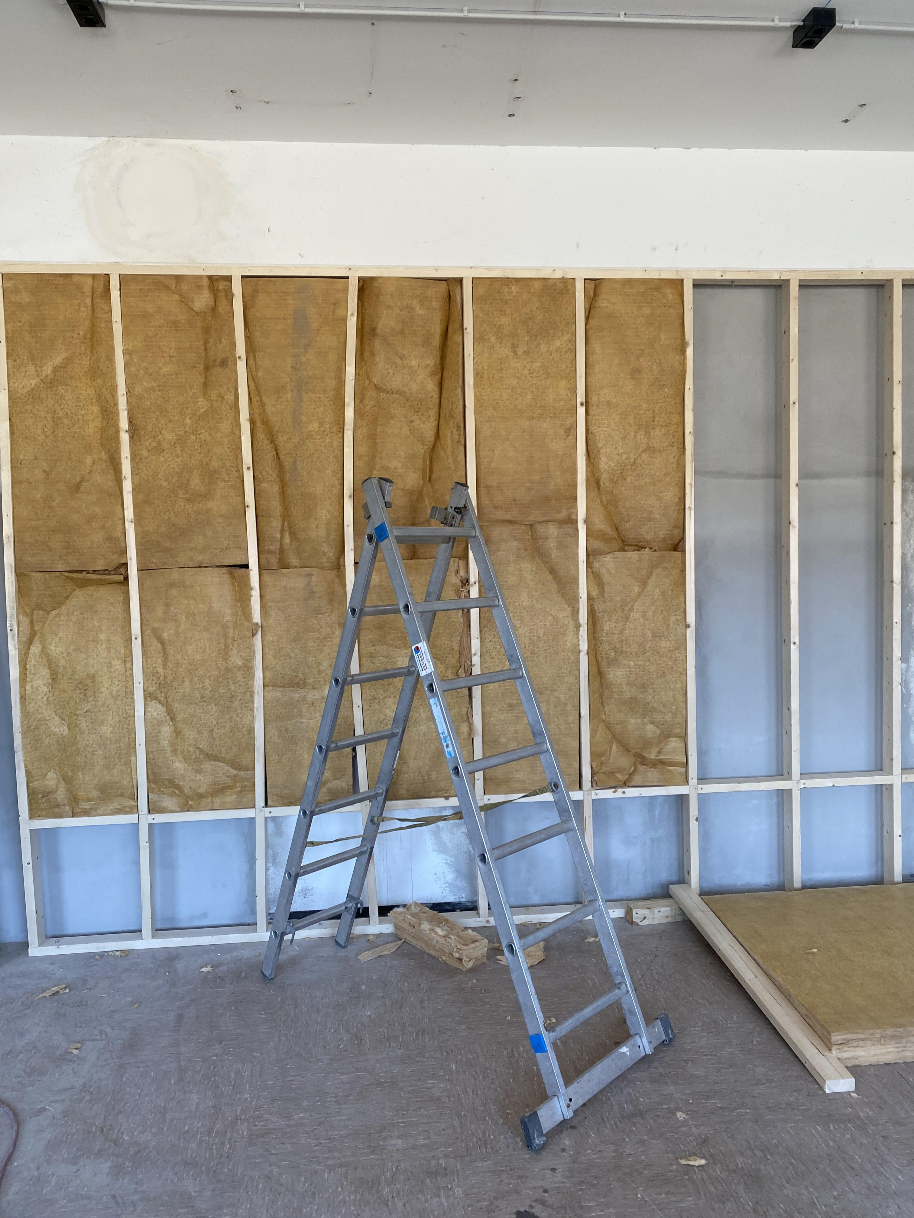 Adding Insulation for Sound Reflection and hollow sound