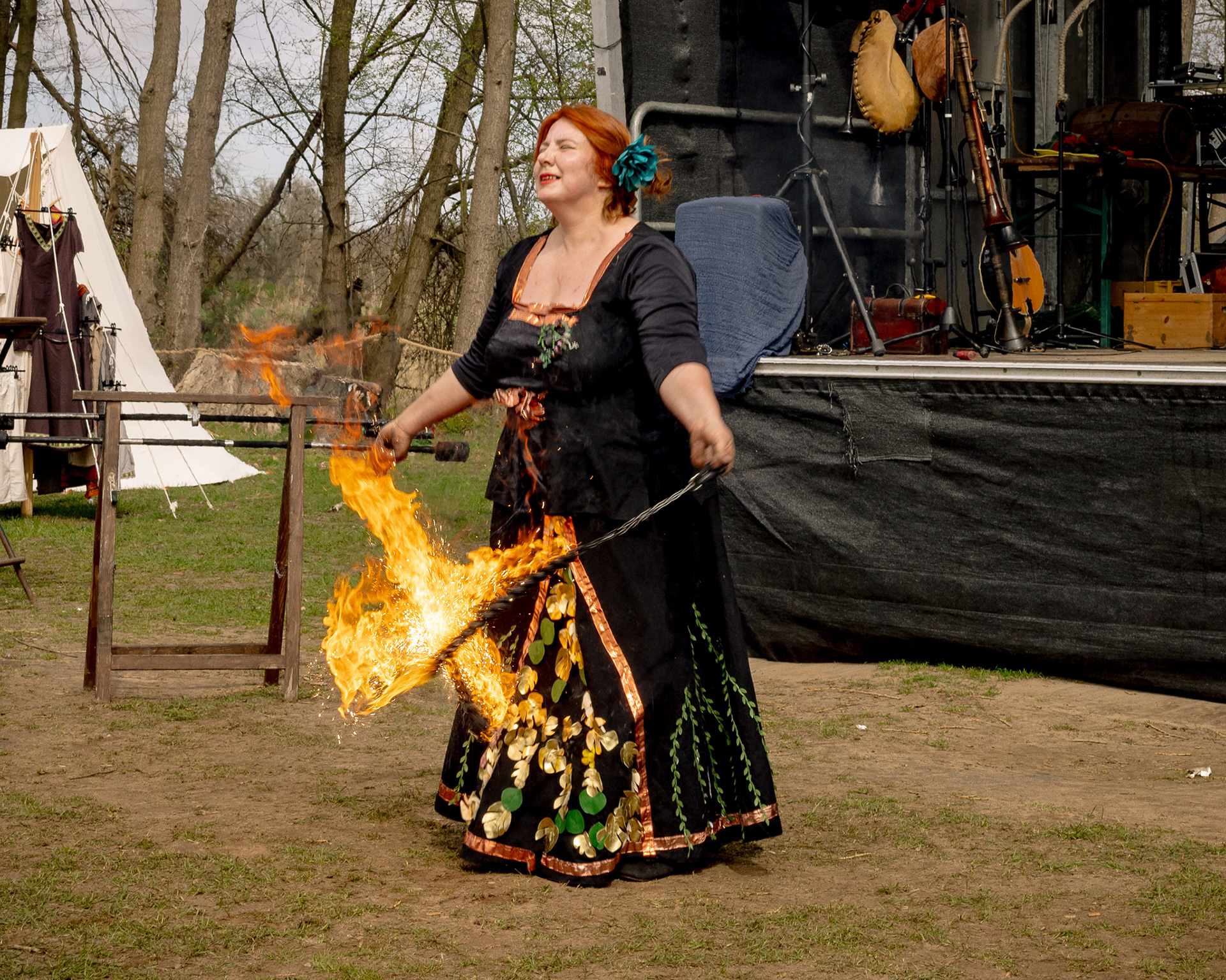 Anatasija Feuershow - See-Spectaculum zu Brietlingen 2026
