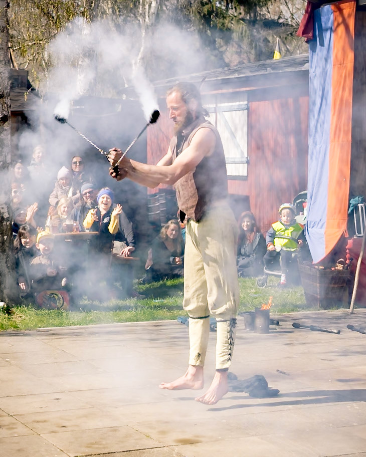 Gabriel Feuershow @ Mittelalterfest Kennelbad