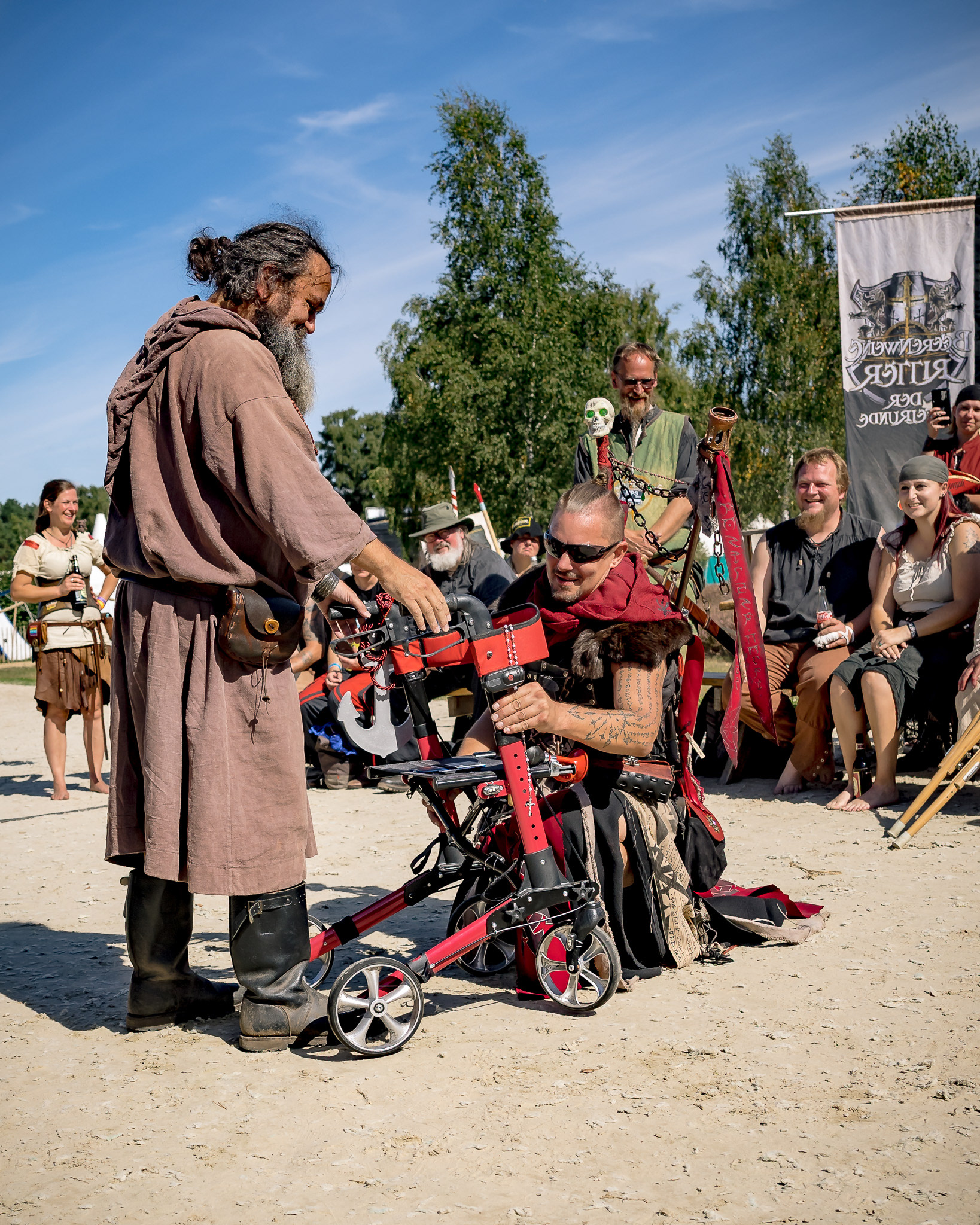 Übergabe des Papamobil - Impressionen MPS Luhmühlen