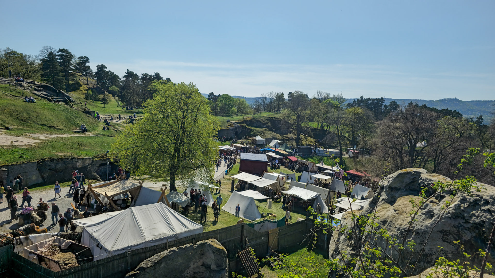 Wikinger auf Burg Regenstein