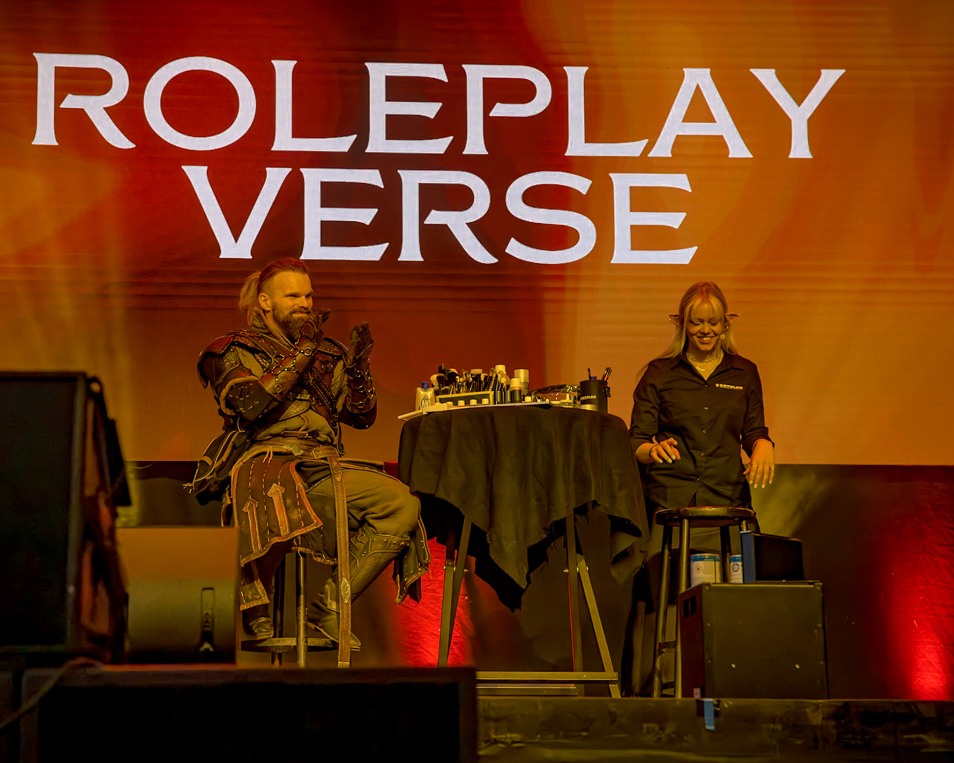 Liveschminken mit Kryolan und Alea @ RolePlay Verse