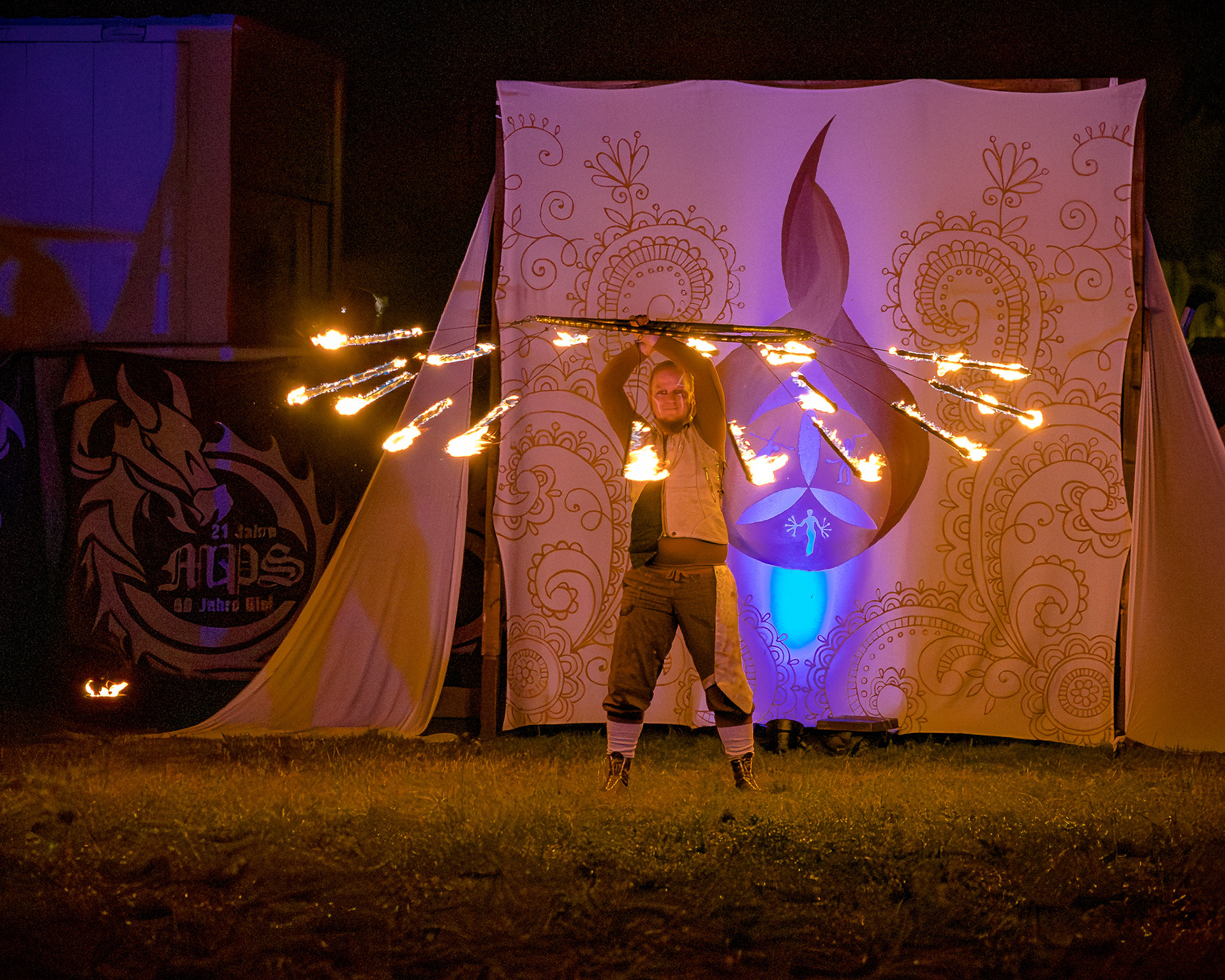 Danse Infernale Feuershow - MPS Bückeburg