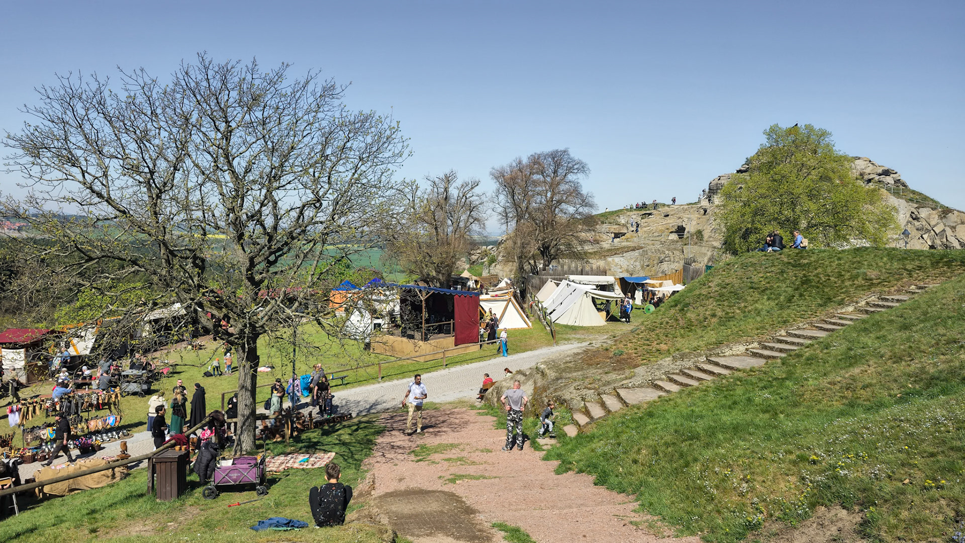 Wikinger auf Burg Regenstein