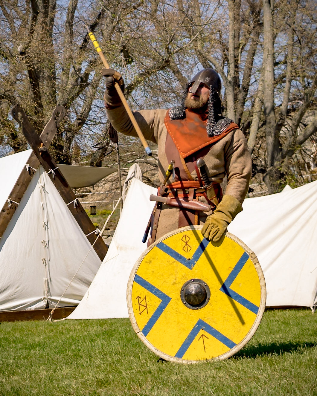 Kampf der Wikinger @ Wikinger auf Burg Regenstein