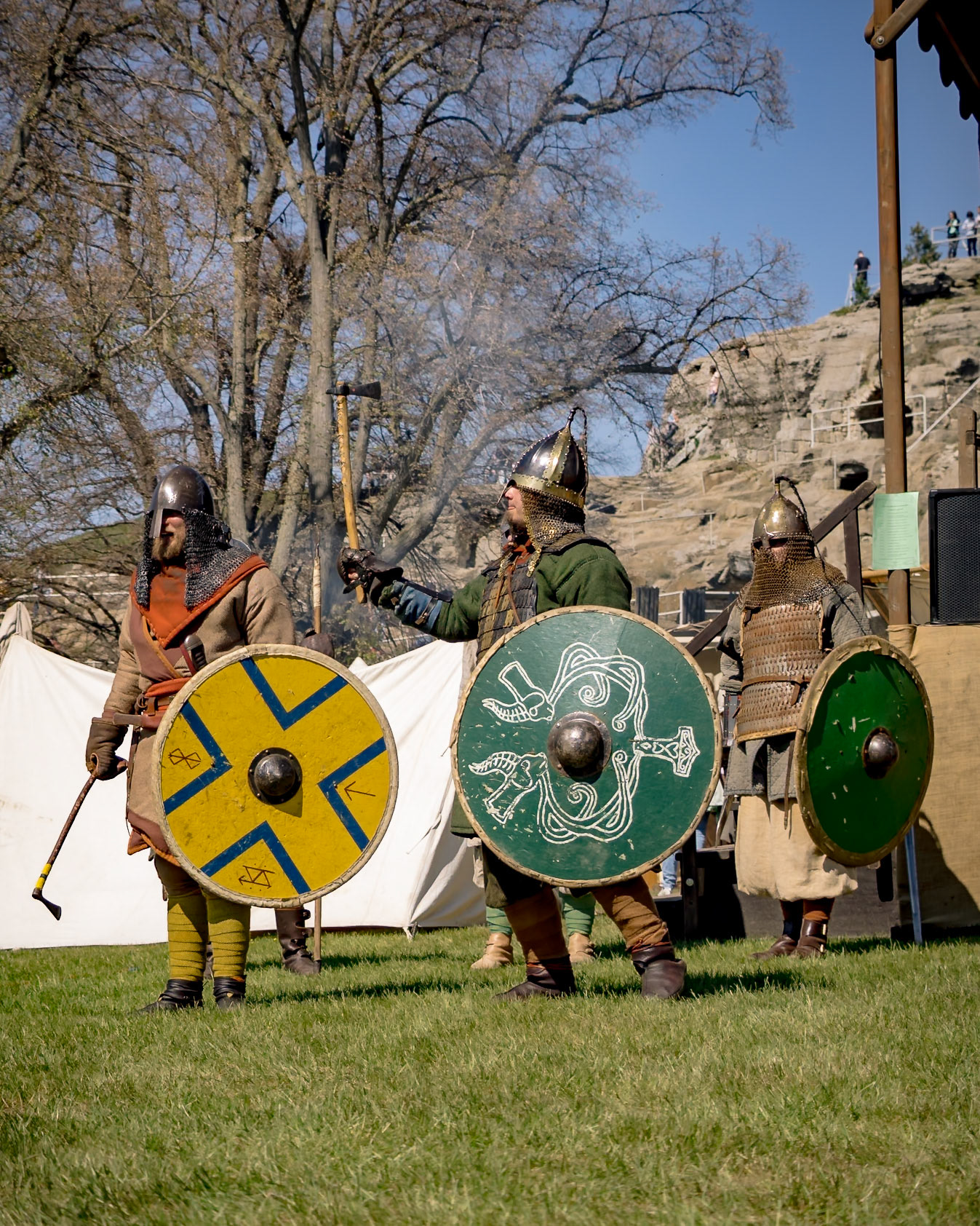 Kampf der Wikinger @ Wikinger auf Burg Regenstein