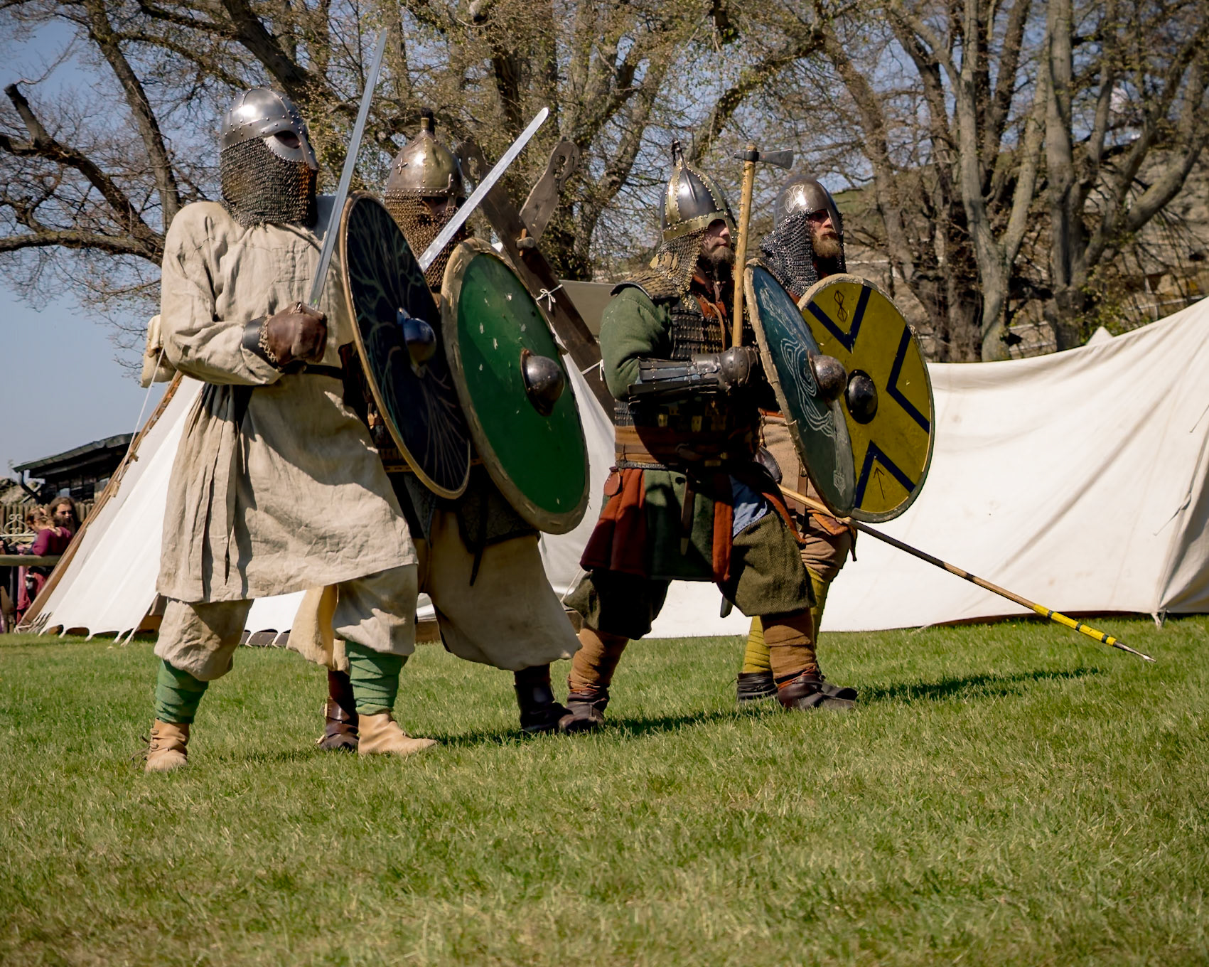 Kampf der Wikinger @ Wikinger auf Burg Regenstein