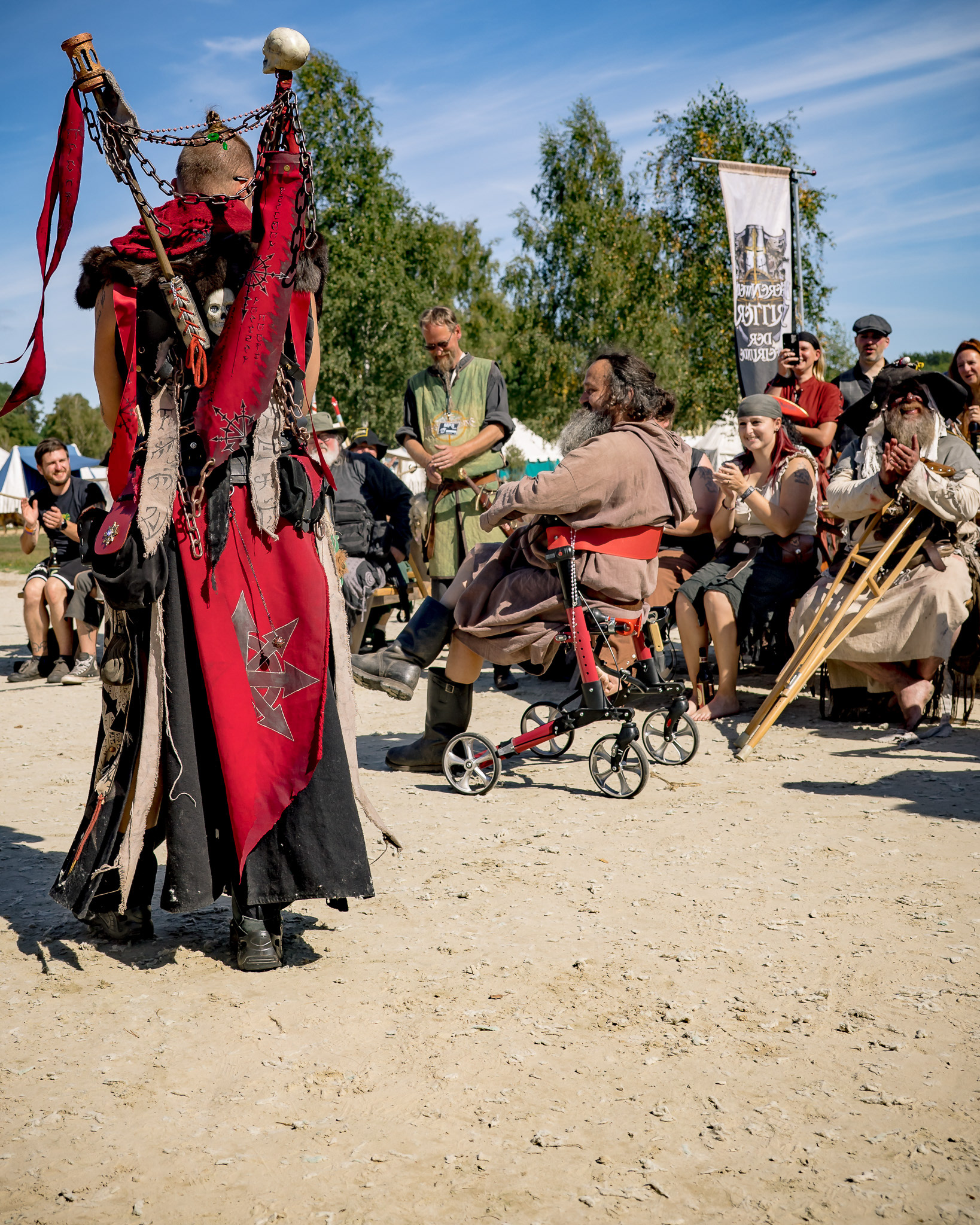 Übergabe des Papamobil - Impressionen MPS Luhmühlen