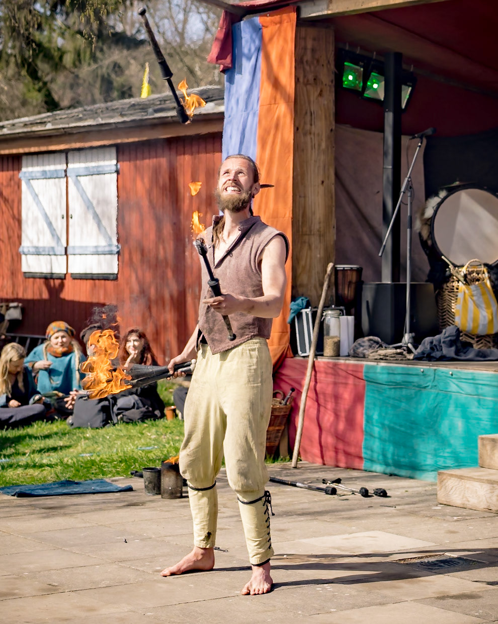Gabriel Feuershow @ Mittelalterfest Kennelbad