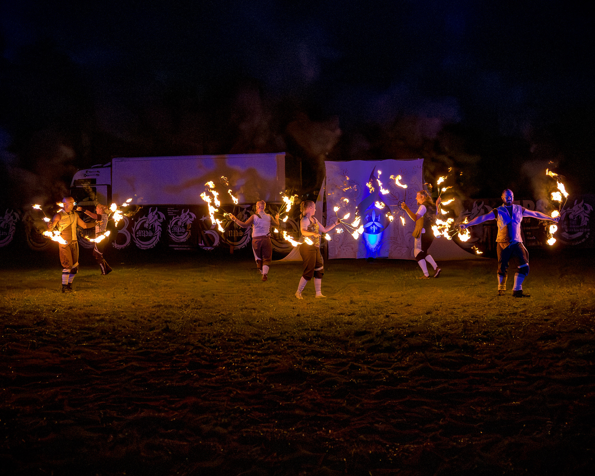Danse Infernale Feuershow - MPS Bückeburg
