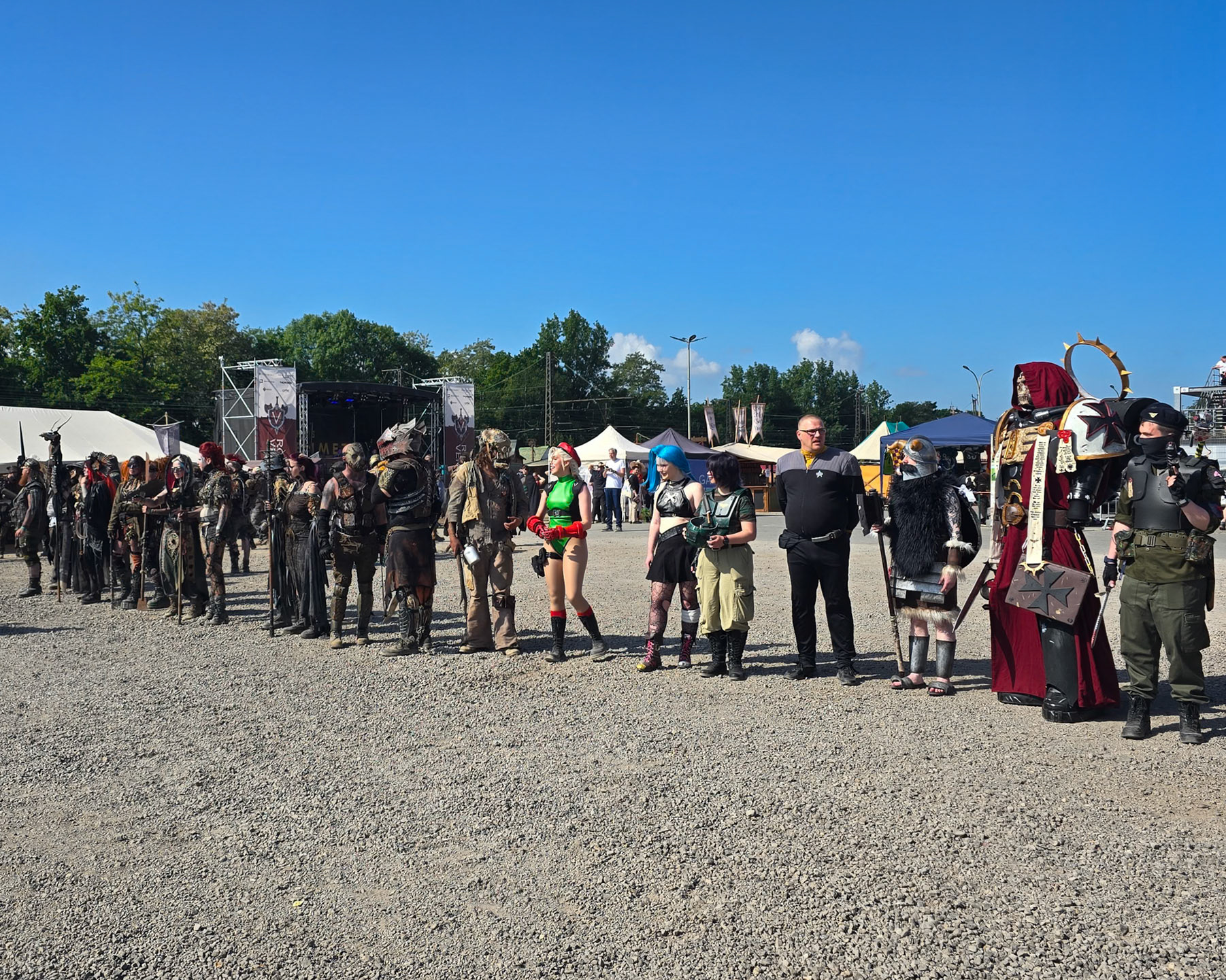 Eingangs-Spalier @ RolePlay Verse