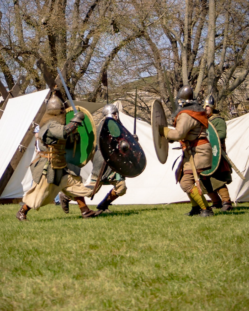 Kampf der Wikinger @ Wikinger auf Burg Regenstein