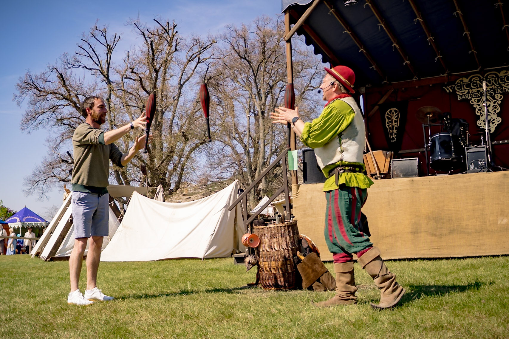 Tamino @ Wikinger auf Burg Regenstein
