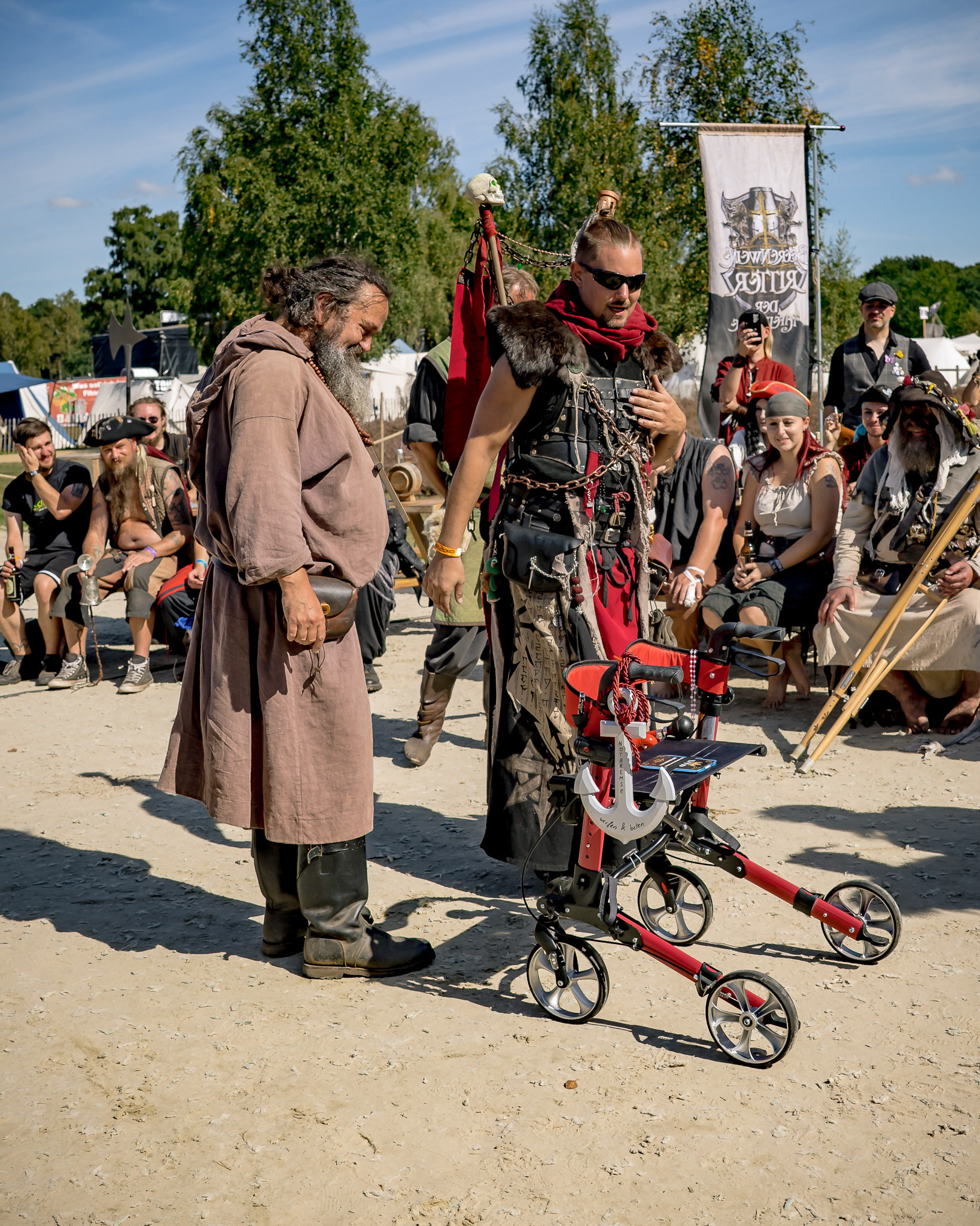 Übergabe des Papamobil - Impressionen MPS Luhmühlen