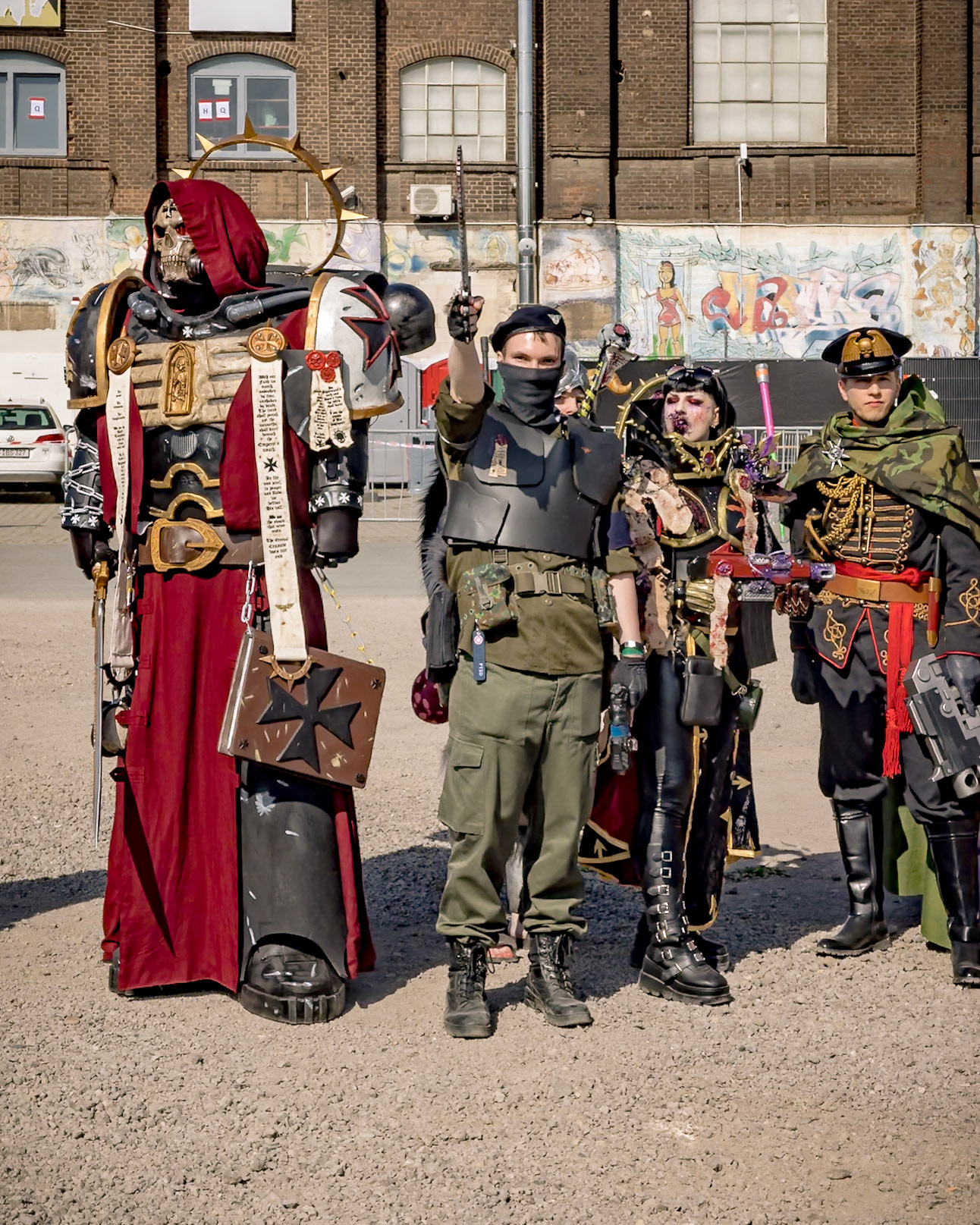 Eingangs-Spalier @ RolePlay Verse