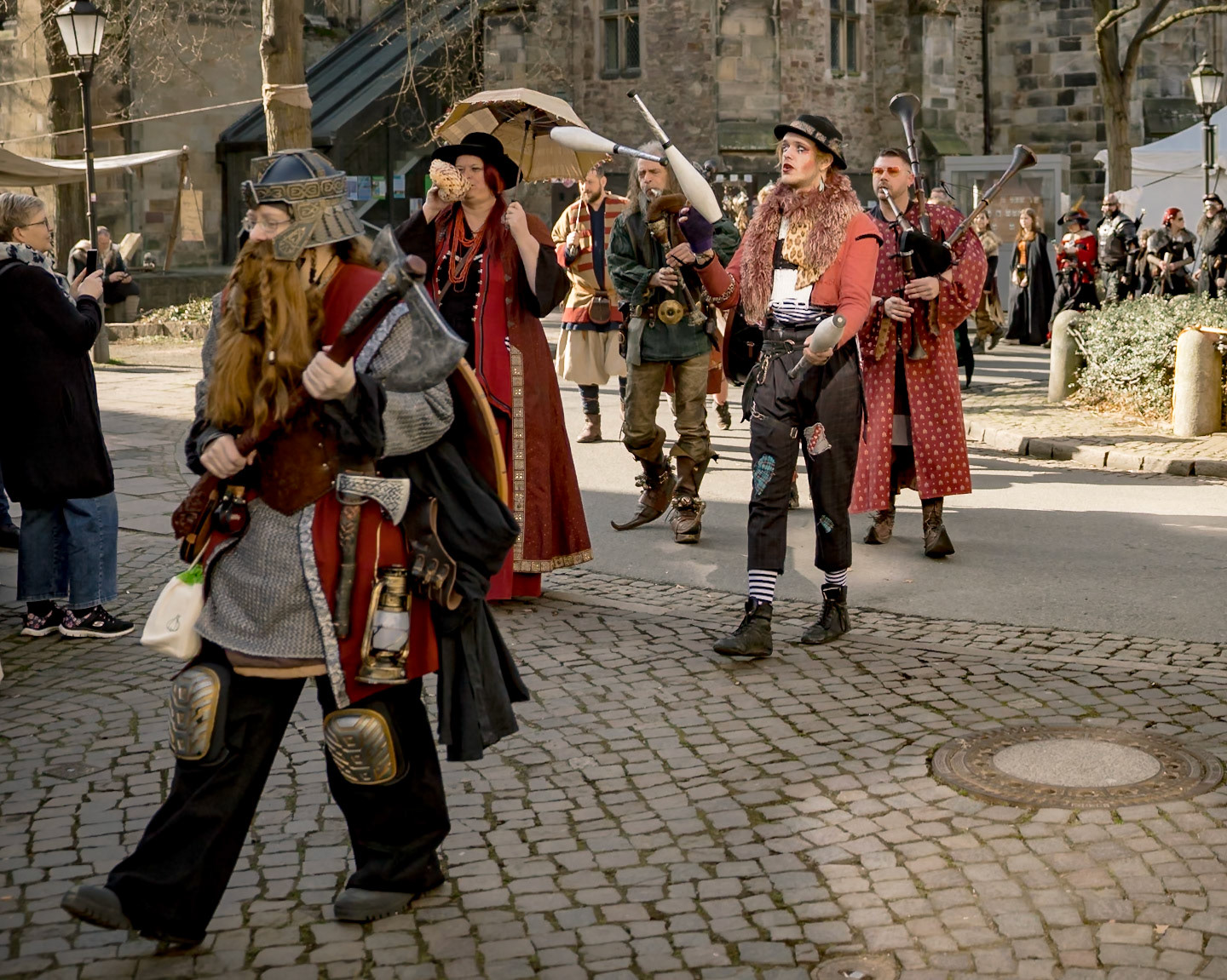 Umzug Münsterkirchhof @ Mystica Hamelon