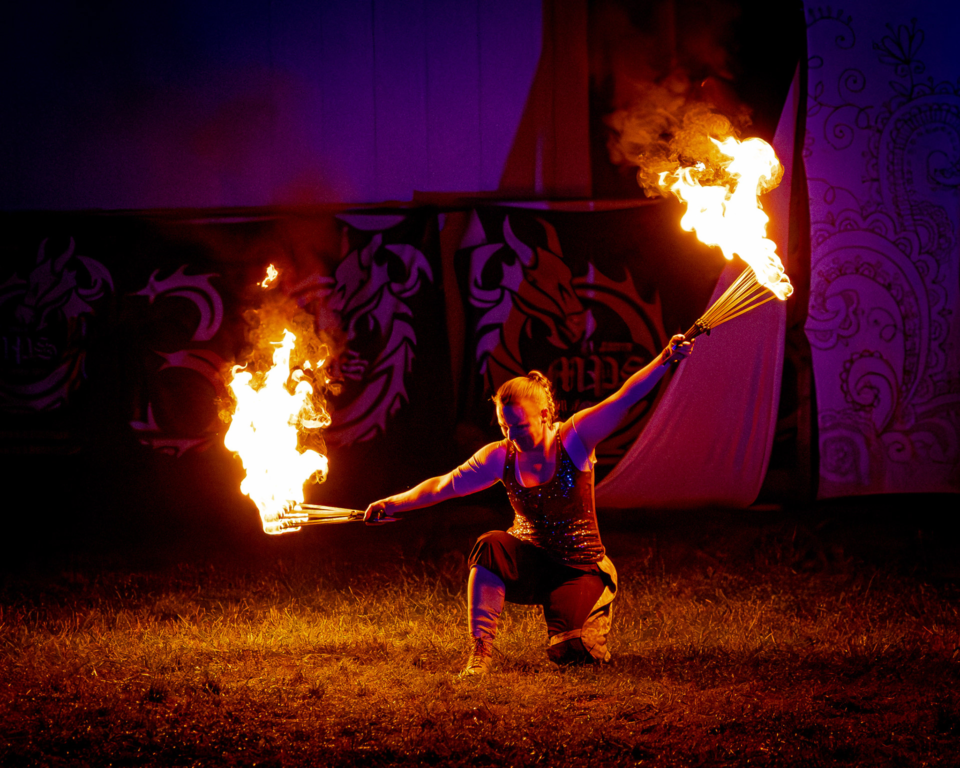 Danse Infernale Feuershow - MPS Bückeburg