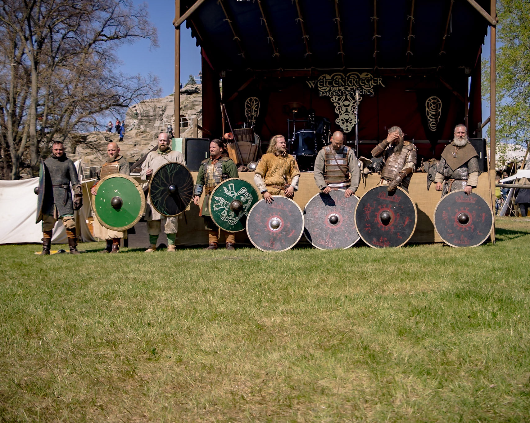 Kampf der Wikinger @ Wikinger auf Burg Regenstein
