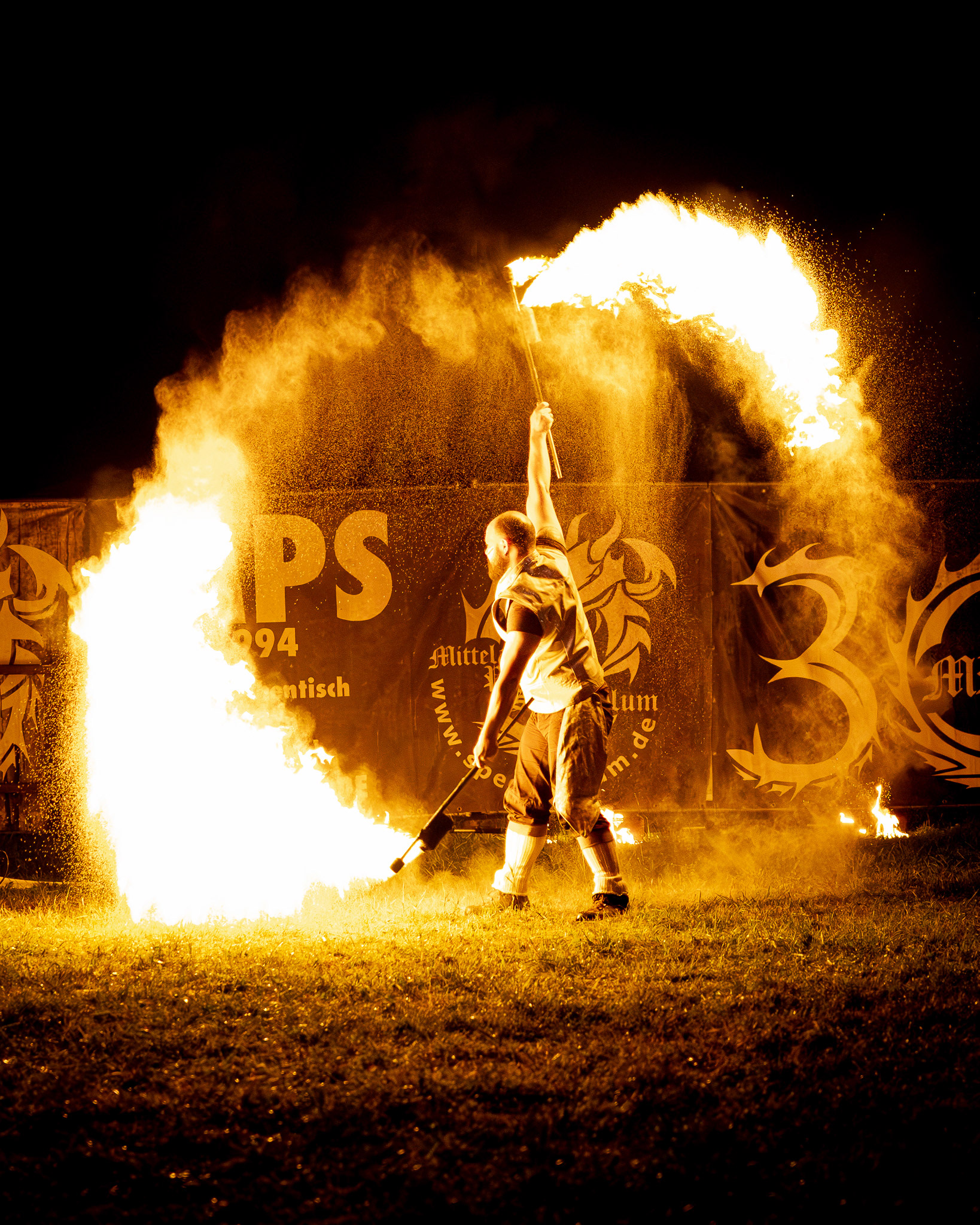 Danse Infernale Feuershow - MPS Bückeburg