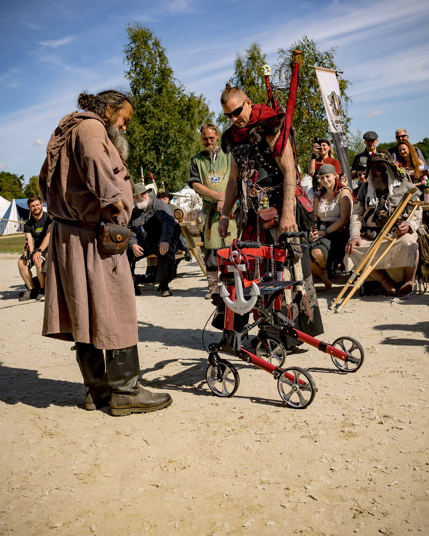 Übergabe des Papamobil - Impressionen MPS Luhmühlen