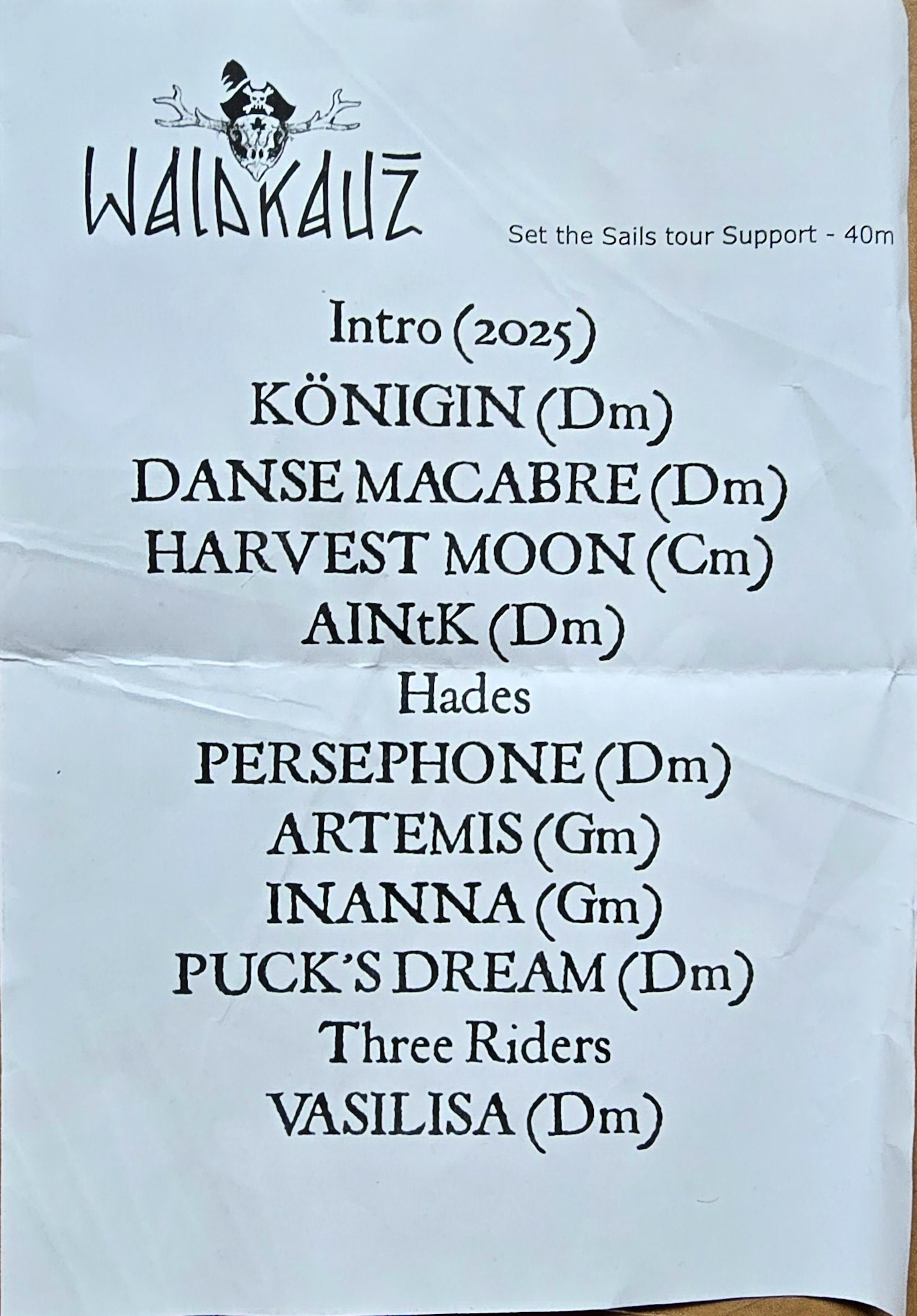 Waldkauz - Set The Sails