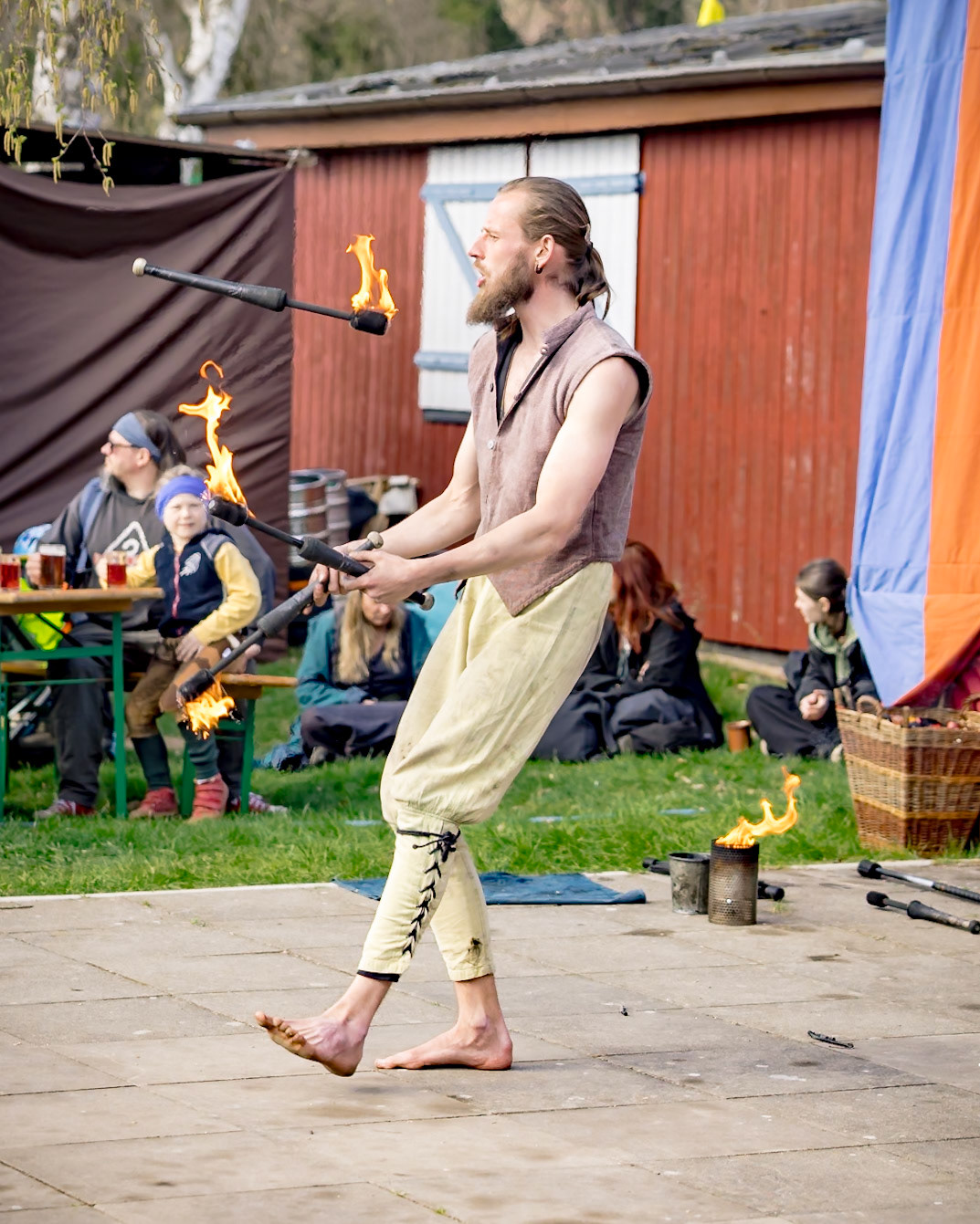 Gabriel Feuershow @ Mittelalterfest Kennelbad