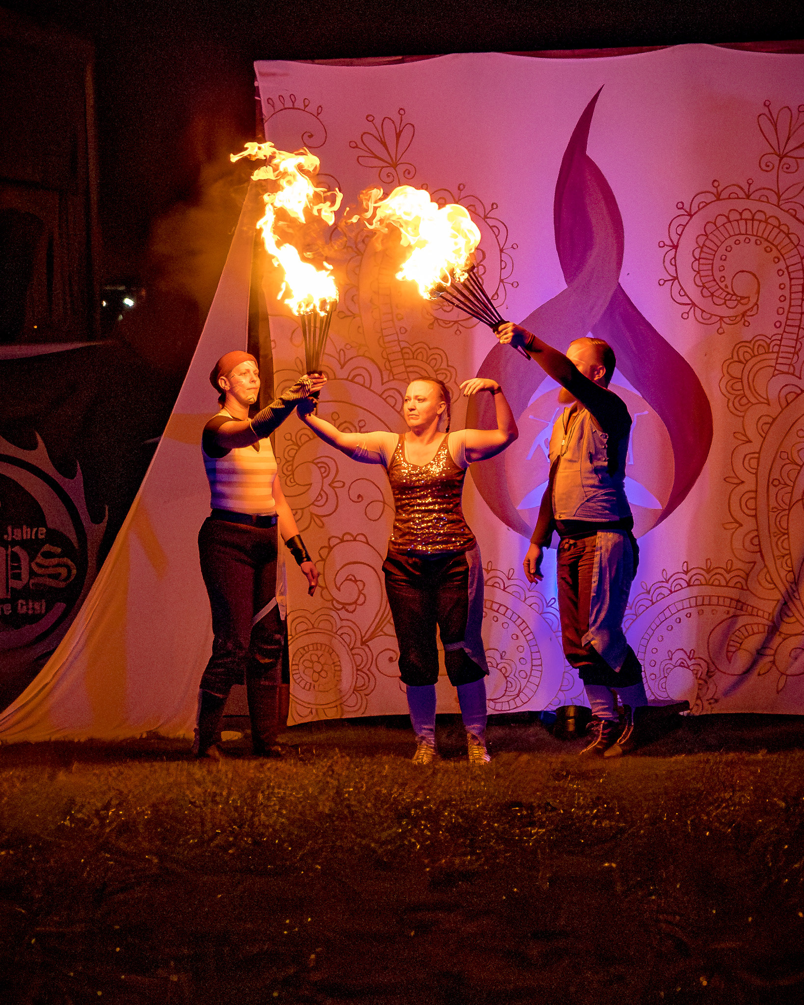 Danse Infernale Feuershow - MPS Bückeburg