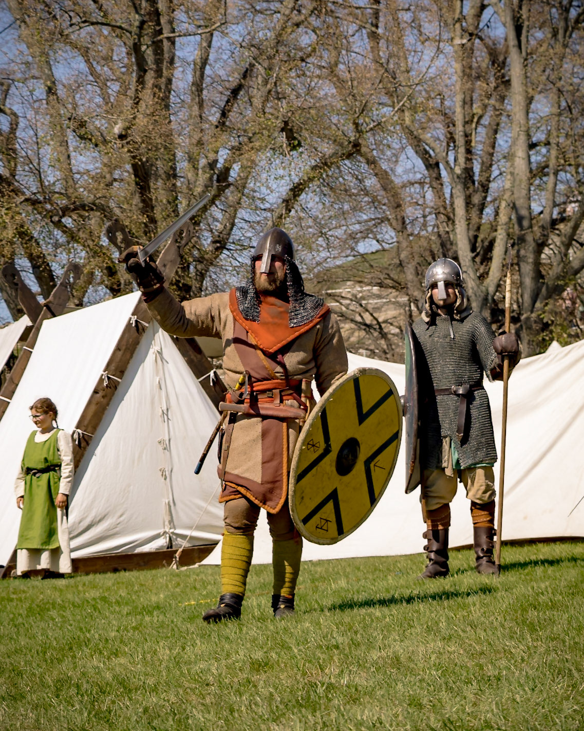 Kampf der Wikinger @ Wikinger auf Burg Regenstein
