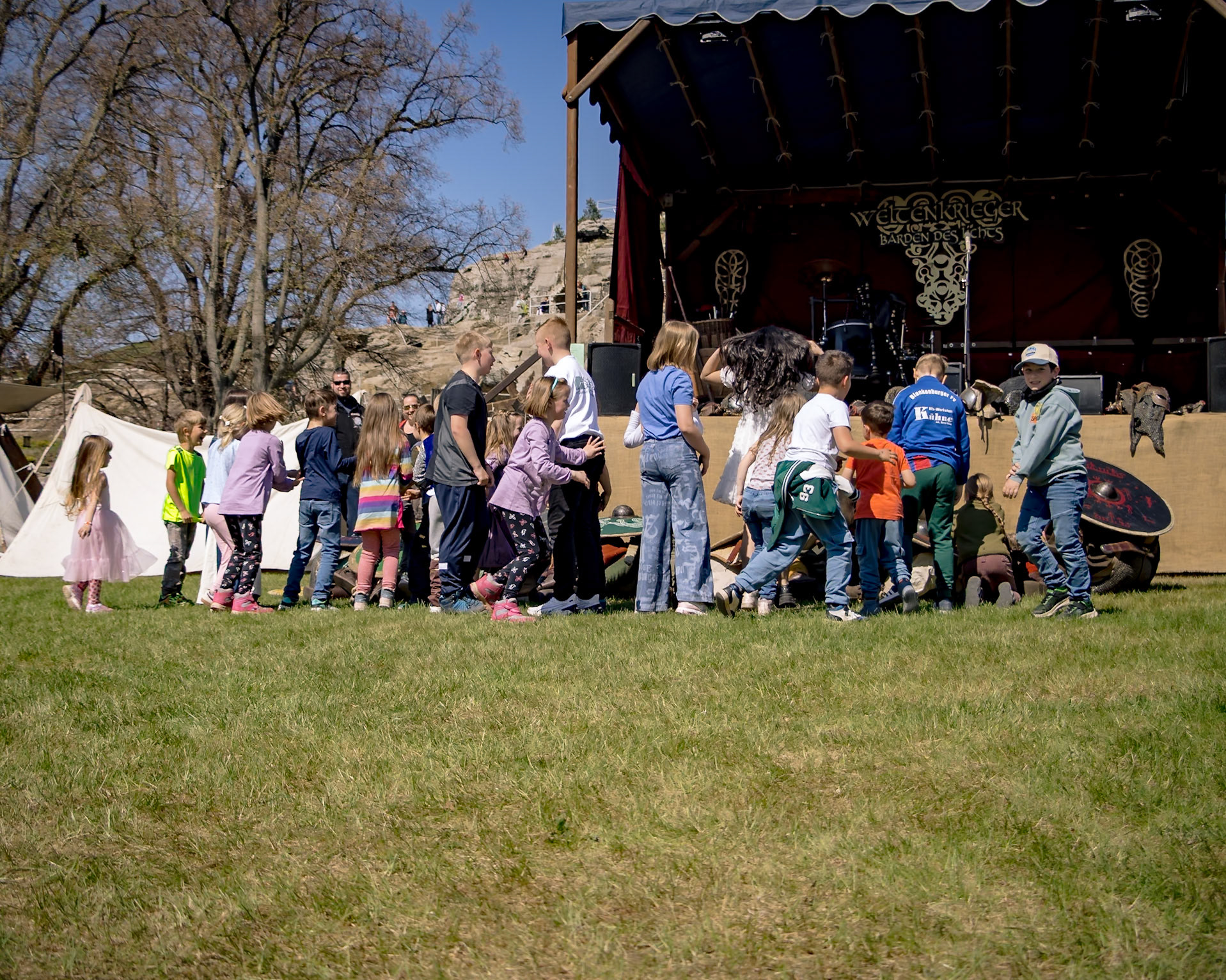 Kampf der Wikinger @ Wikinger auf Burg Regenstein