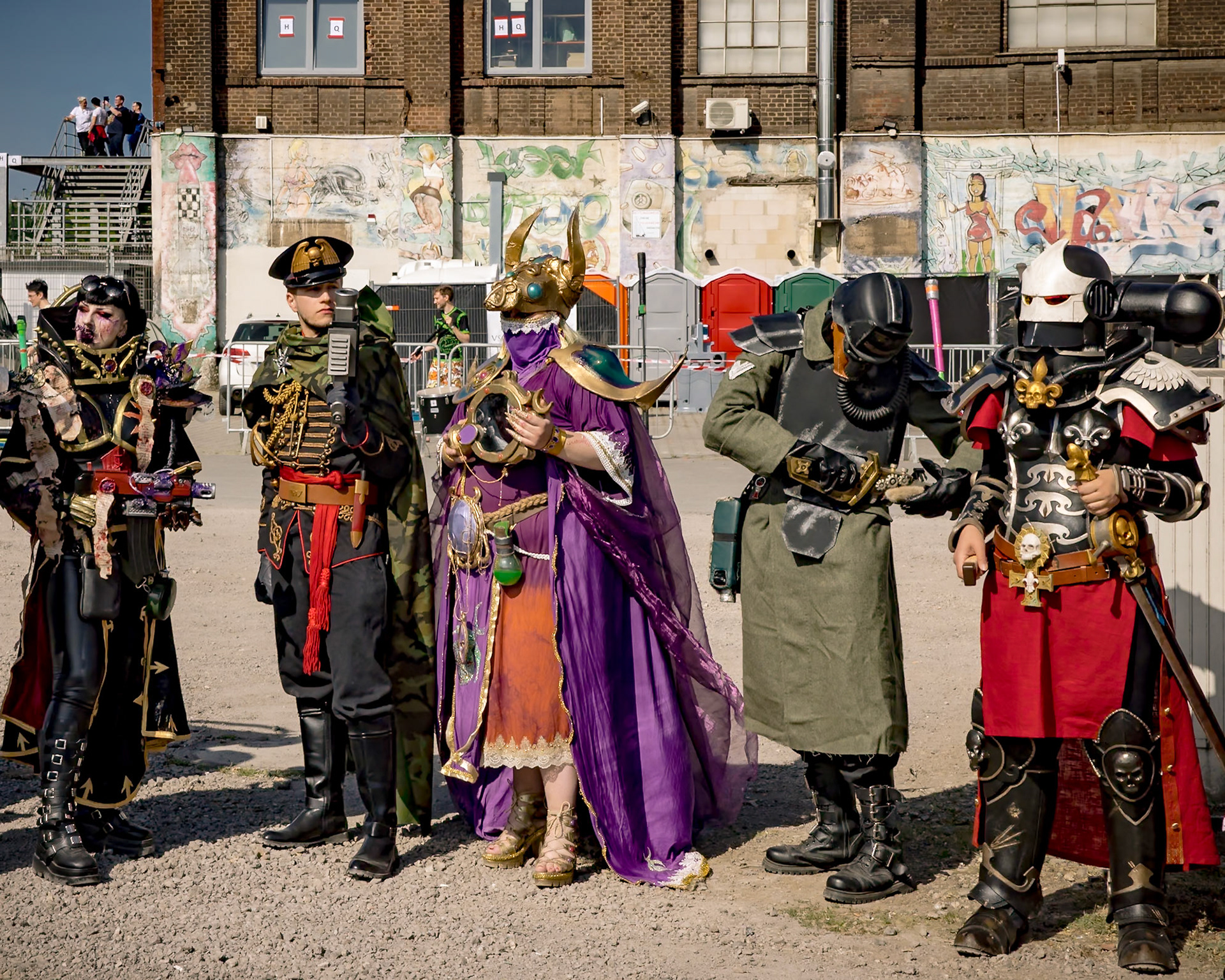 Eingangs-Spalier @ RolePlay Verse