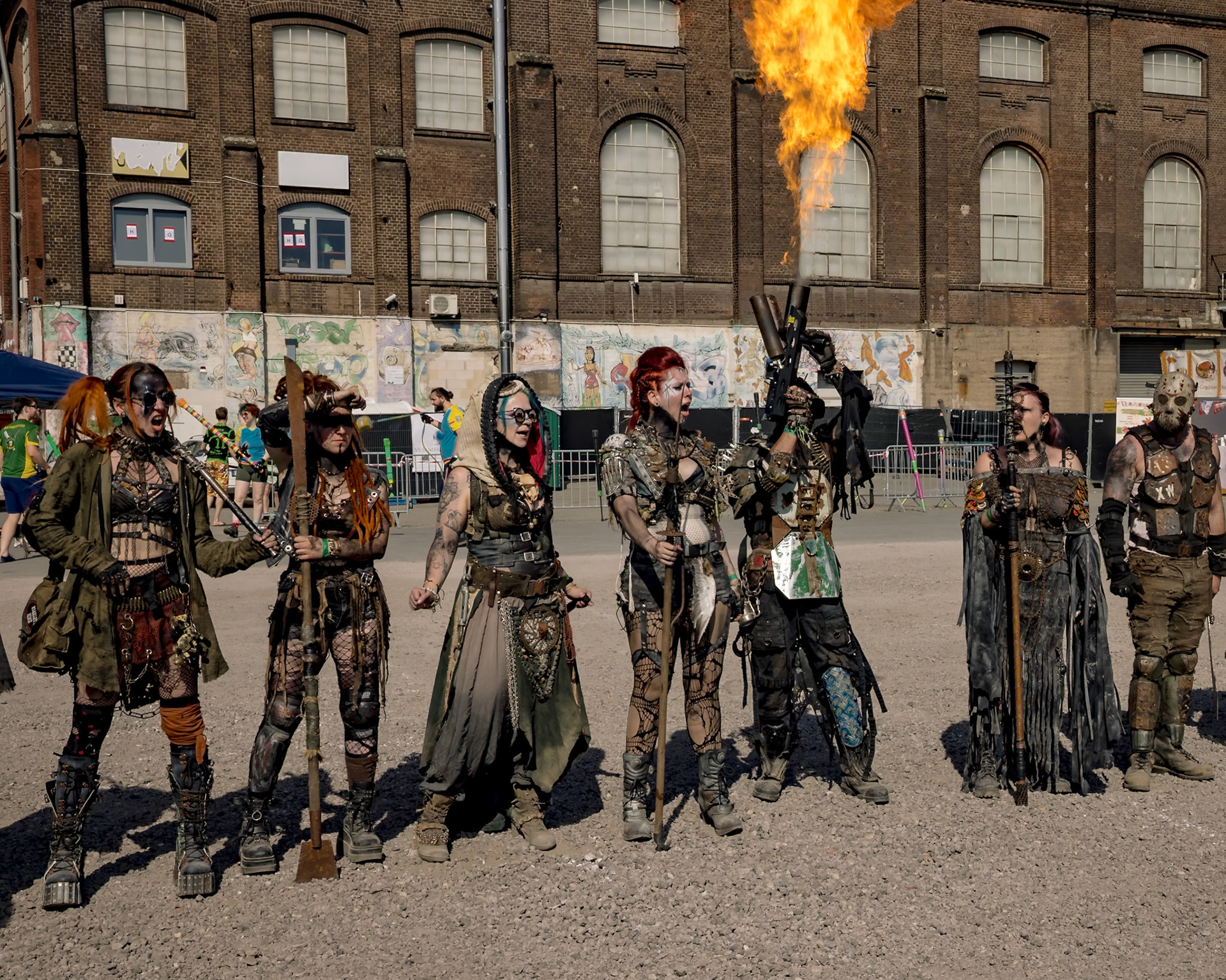 Eingangs-Spalier @ RolePlay Verse