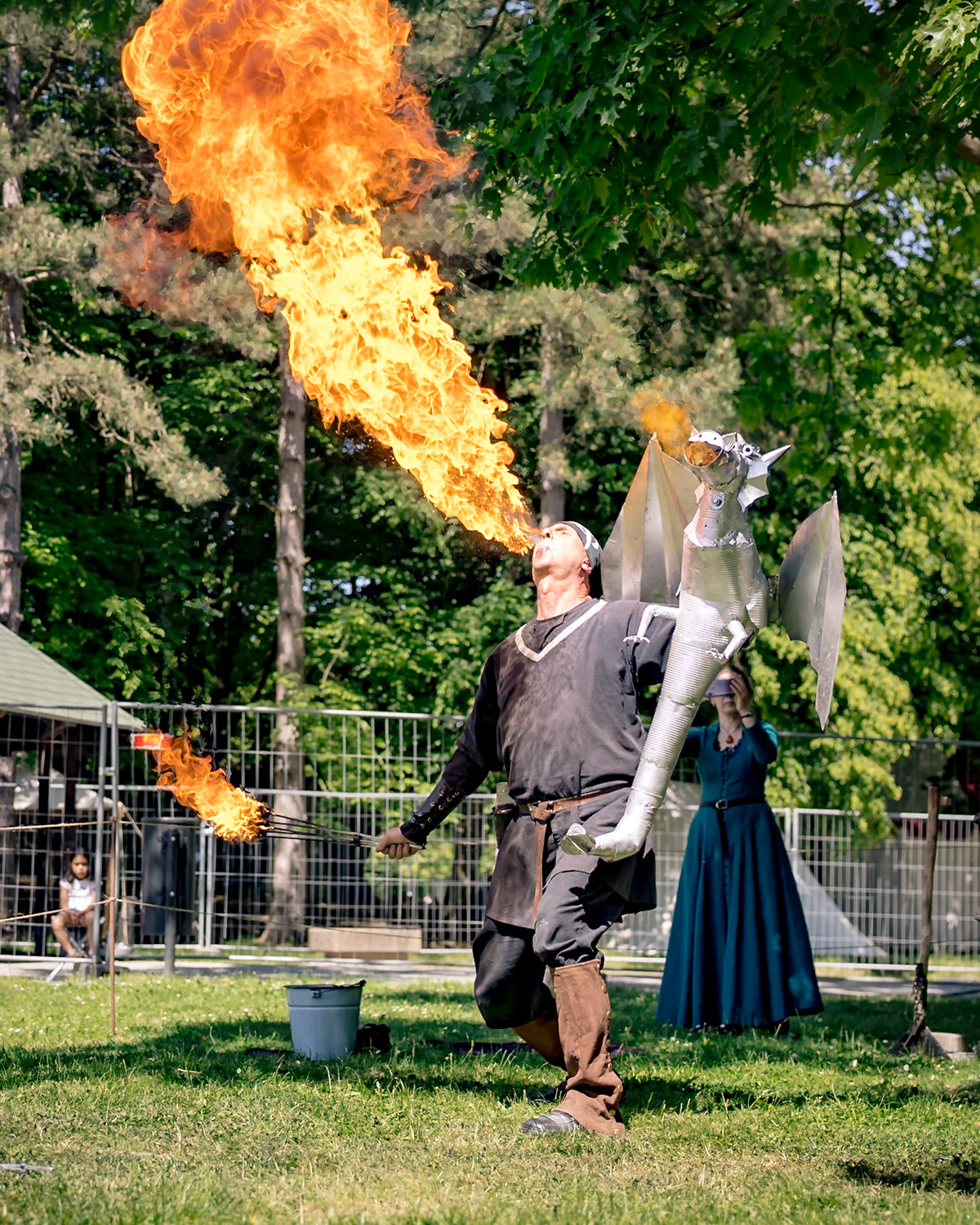 Jaroslav Magic & Fireshow @ Junior MPS