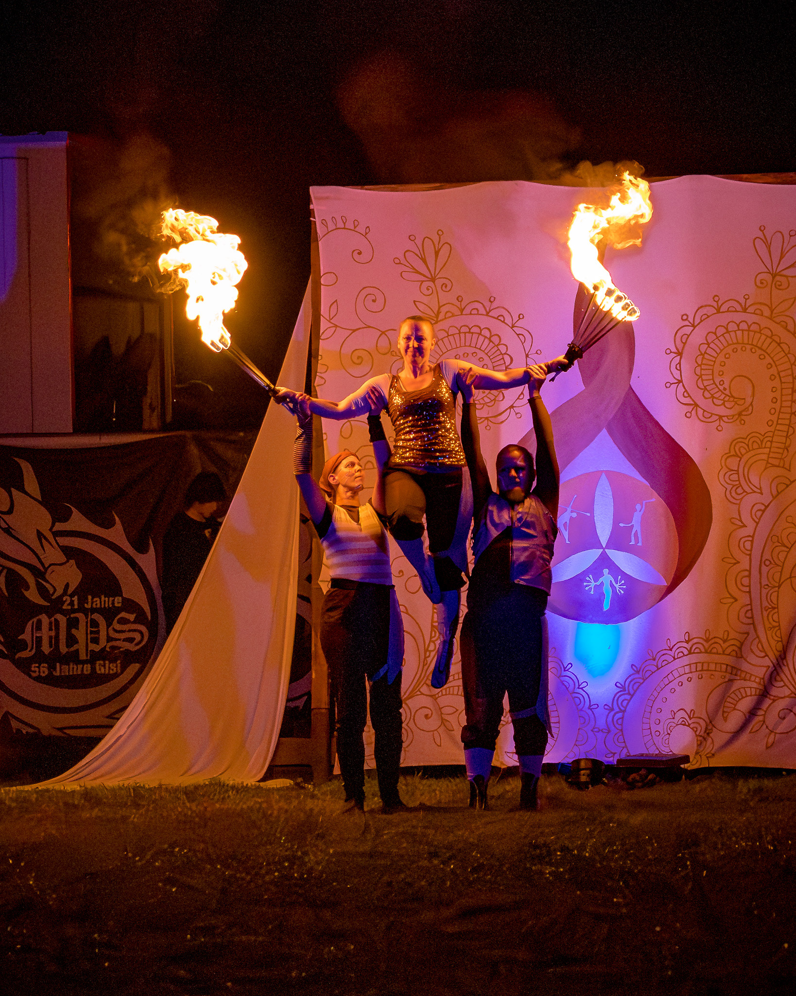 Danse Infernale Feuershow - MPS Bückeburg
