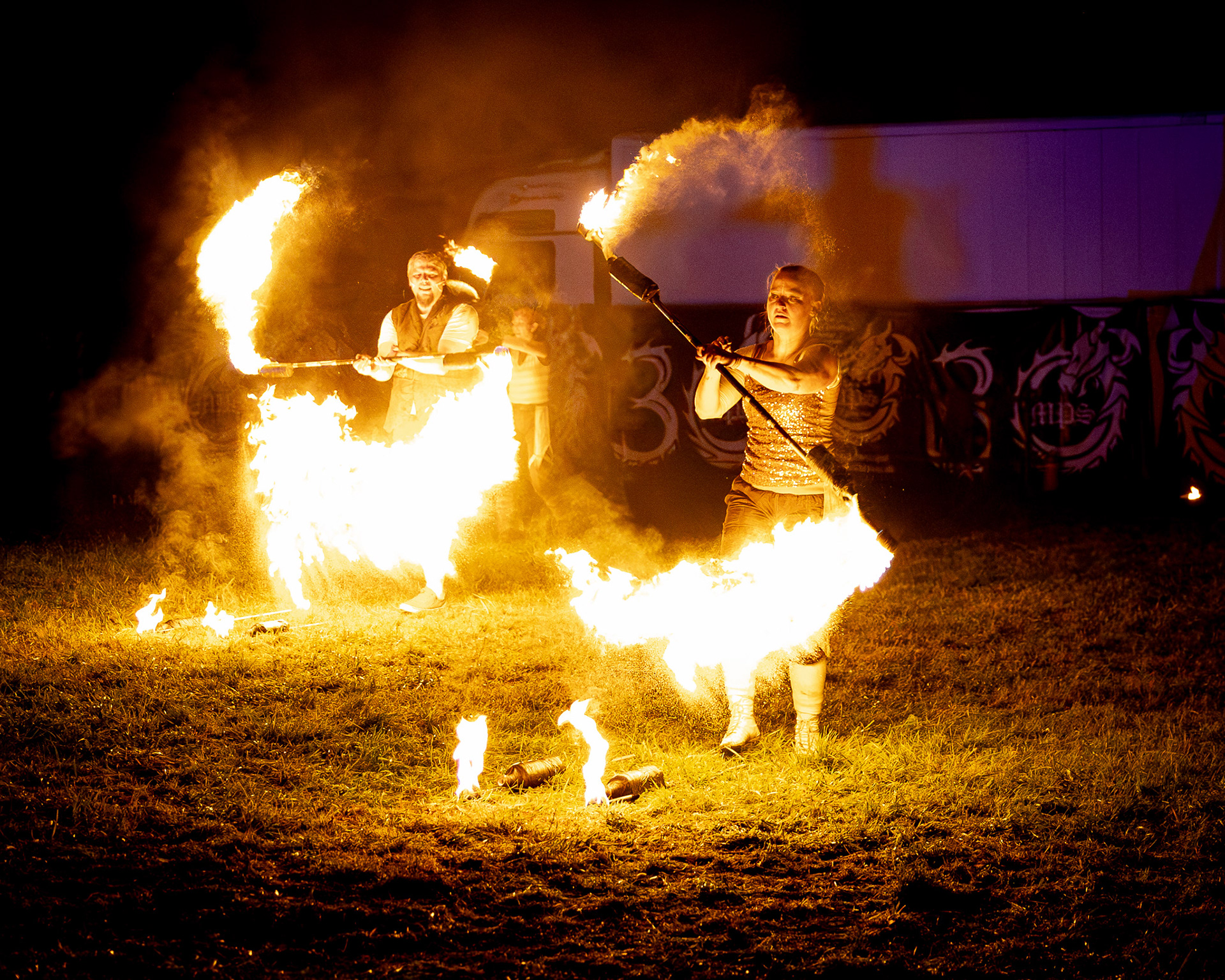 Danse Infernale Feuershow - MPS Bückeburg