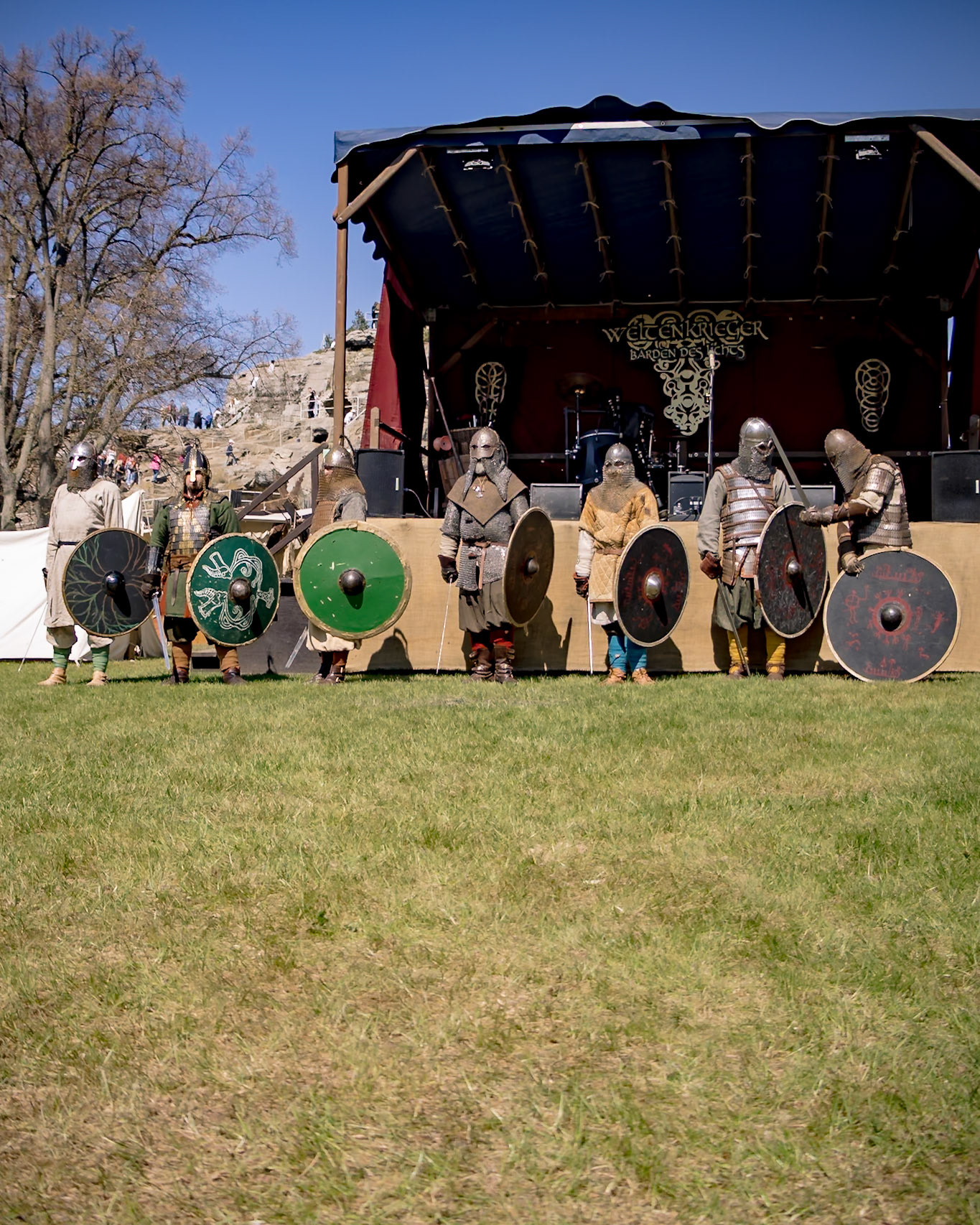 Kampf der Wikinger @ Wikinger auf Burg Regenstein