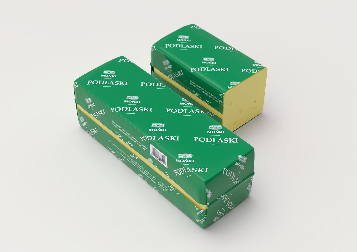 Monki Podlaski block of cheese visualization