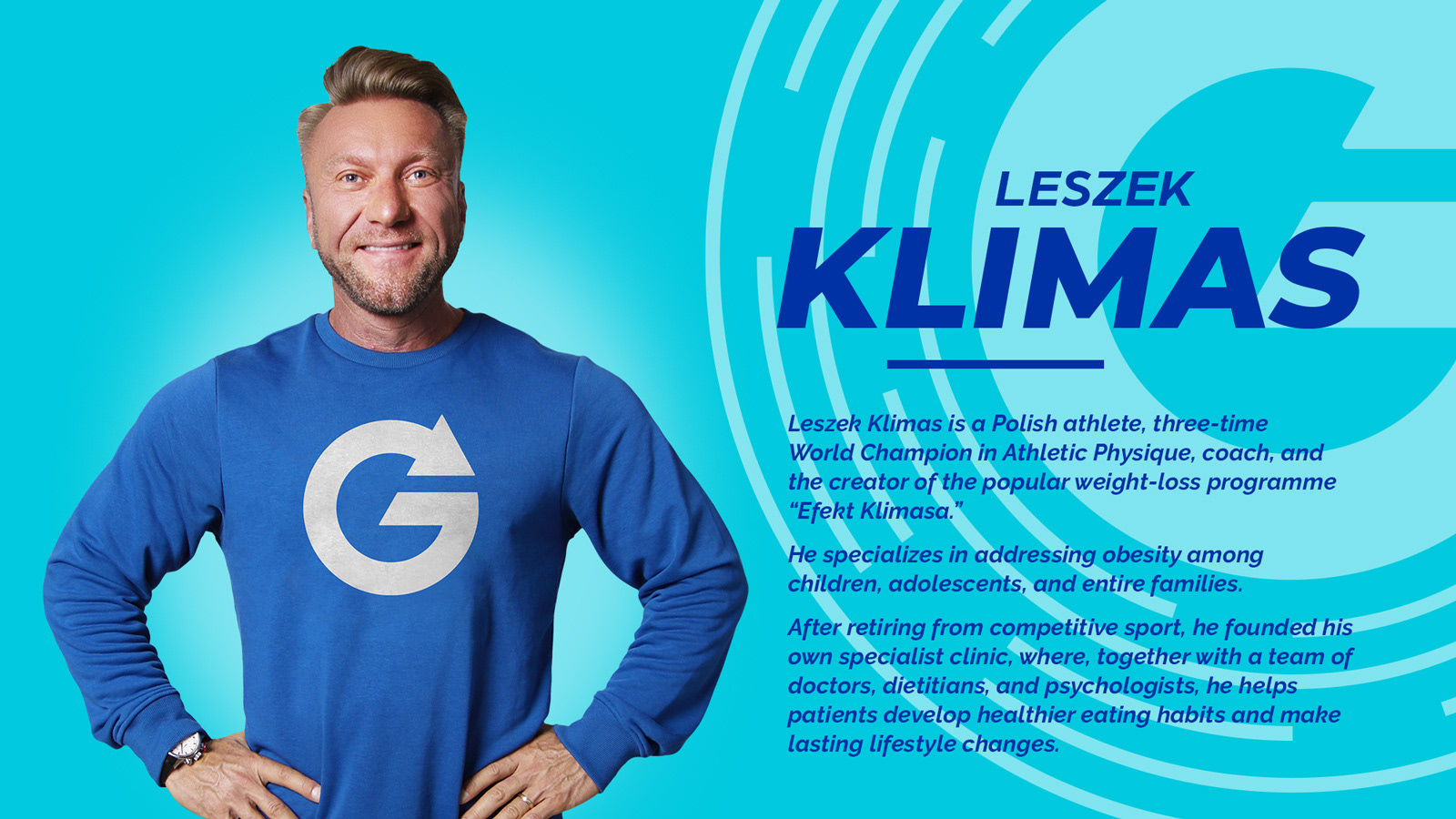 Gaminate Hydration brand ambassador Leszek Klimas