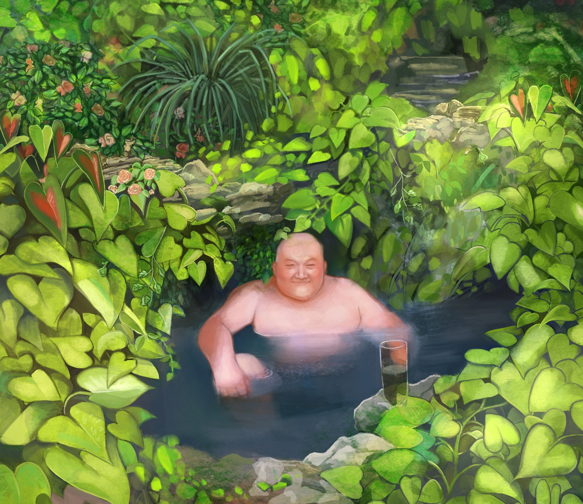 "British Man in a Heatwave"