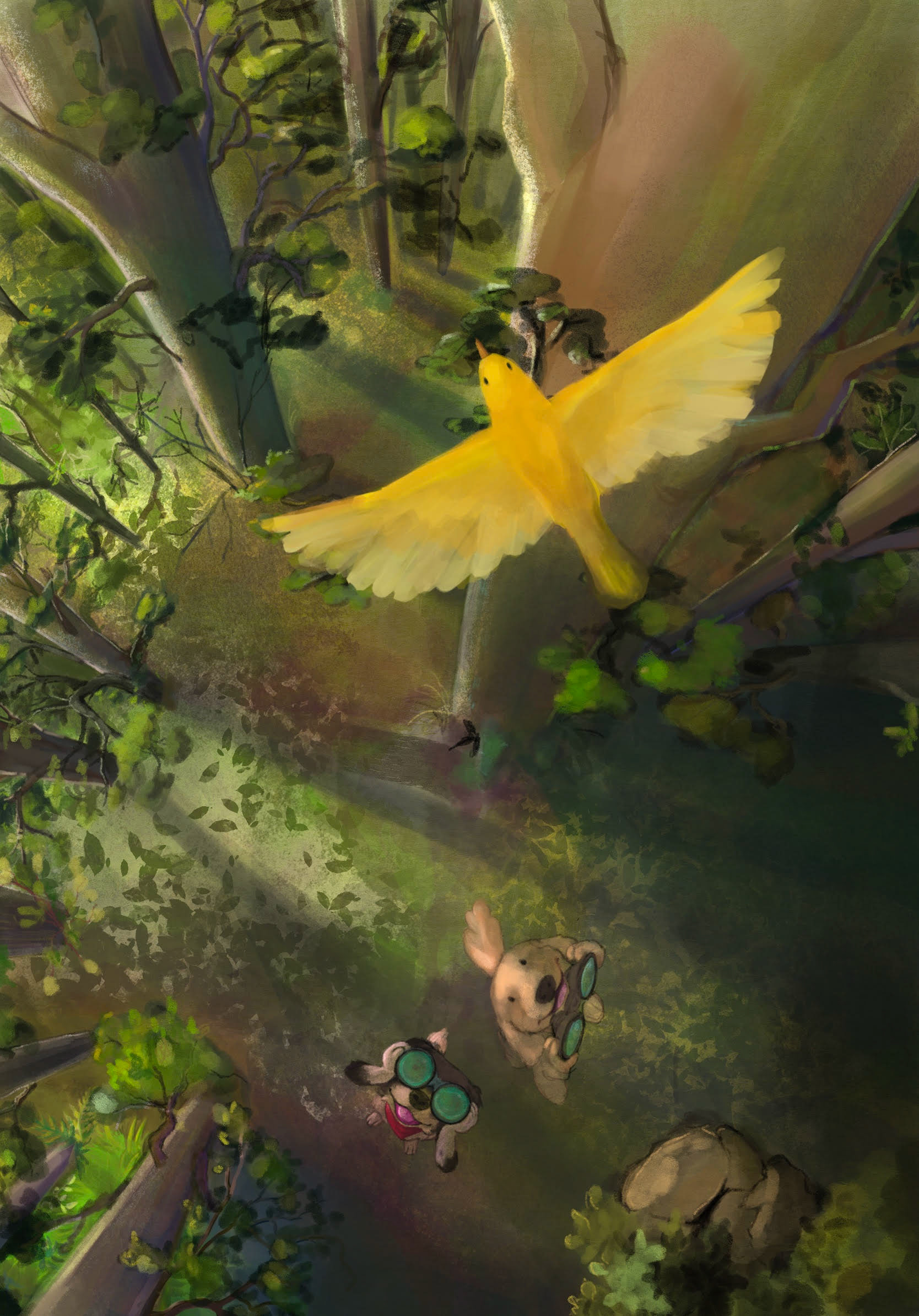 Commission of Olive and Daisy