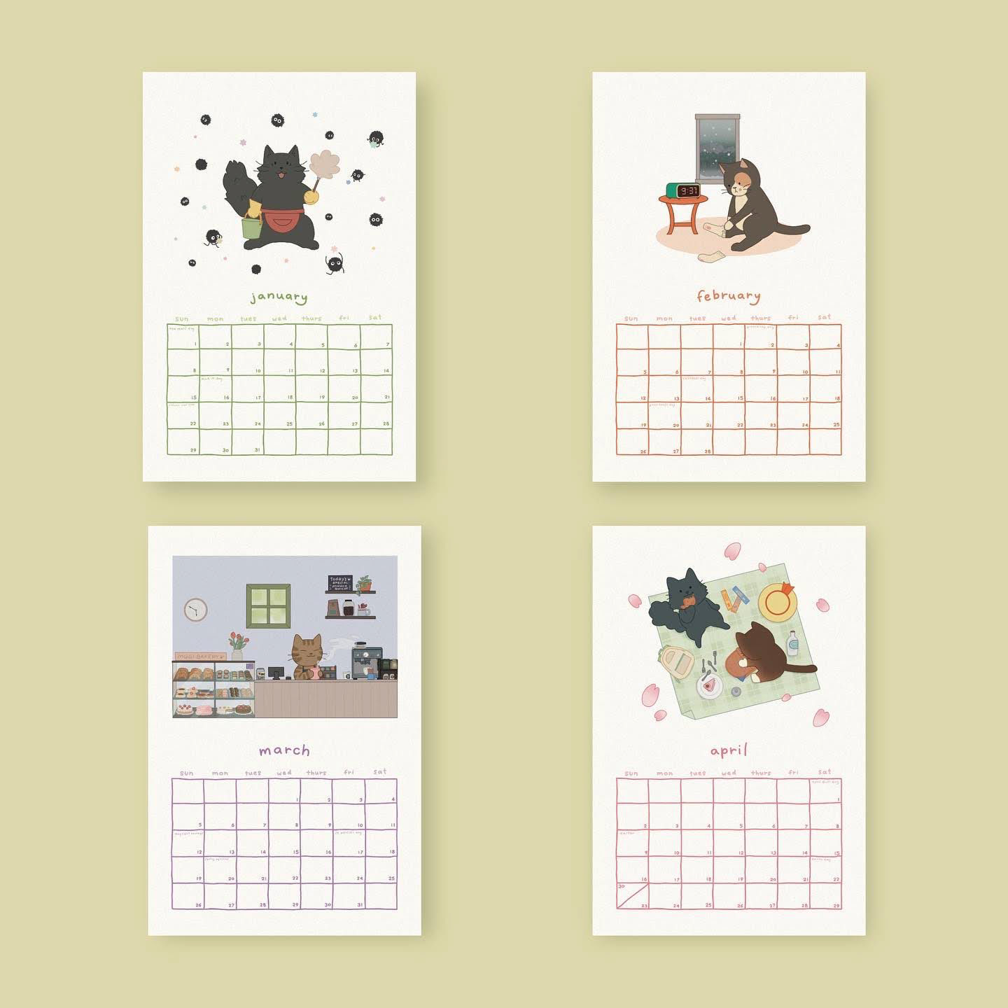 2023 Calendar made for friends & family