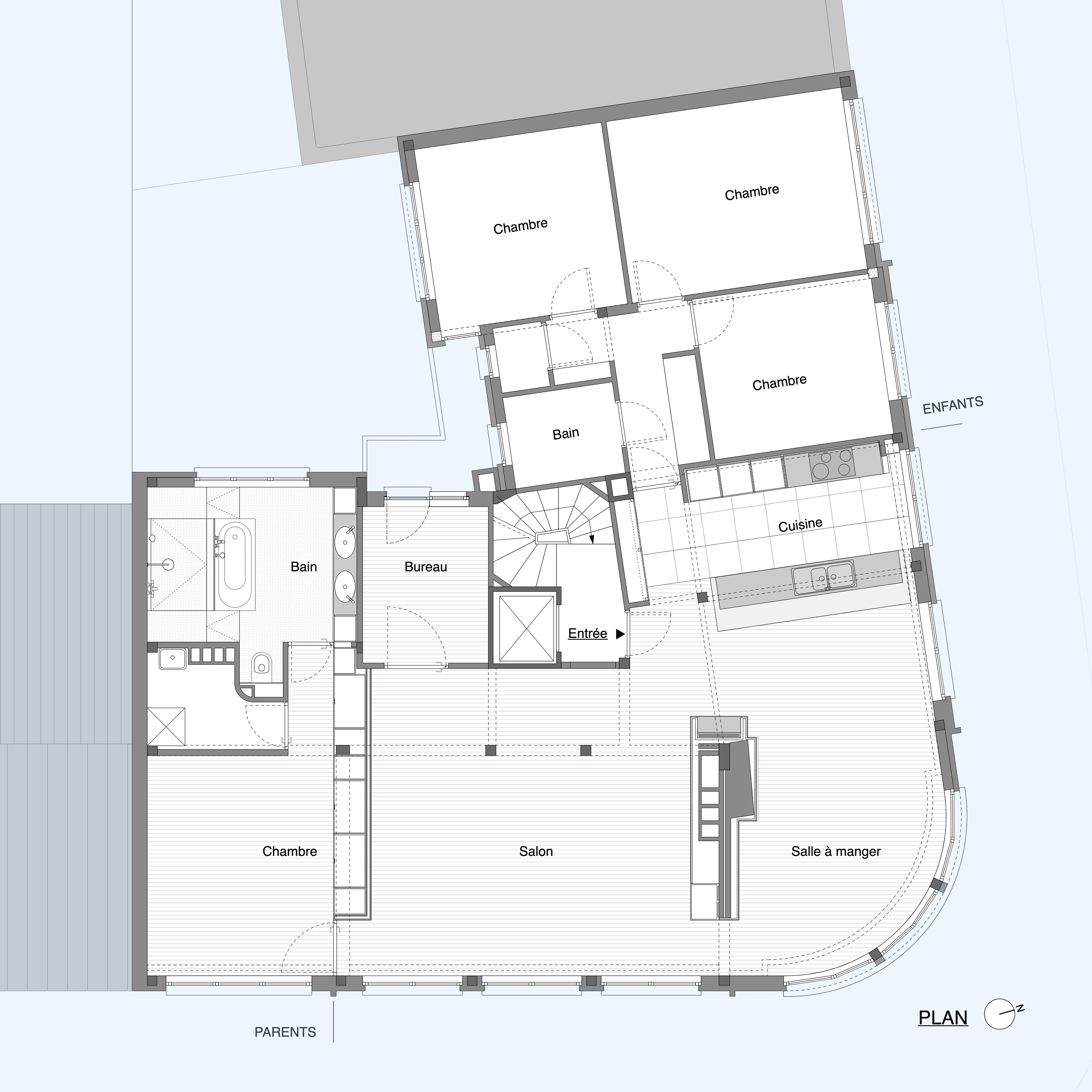 Plasky © MT4 Architects - Architectural office based in Brussels | Urbanism - Architecture - Design | Plasky | Donatienne Gillet - Jean-Jacques Jungers