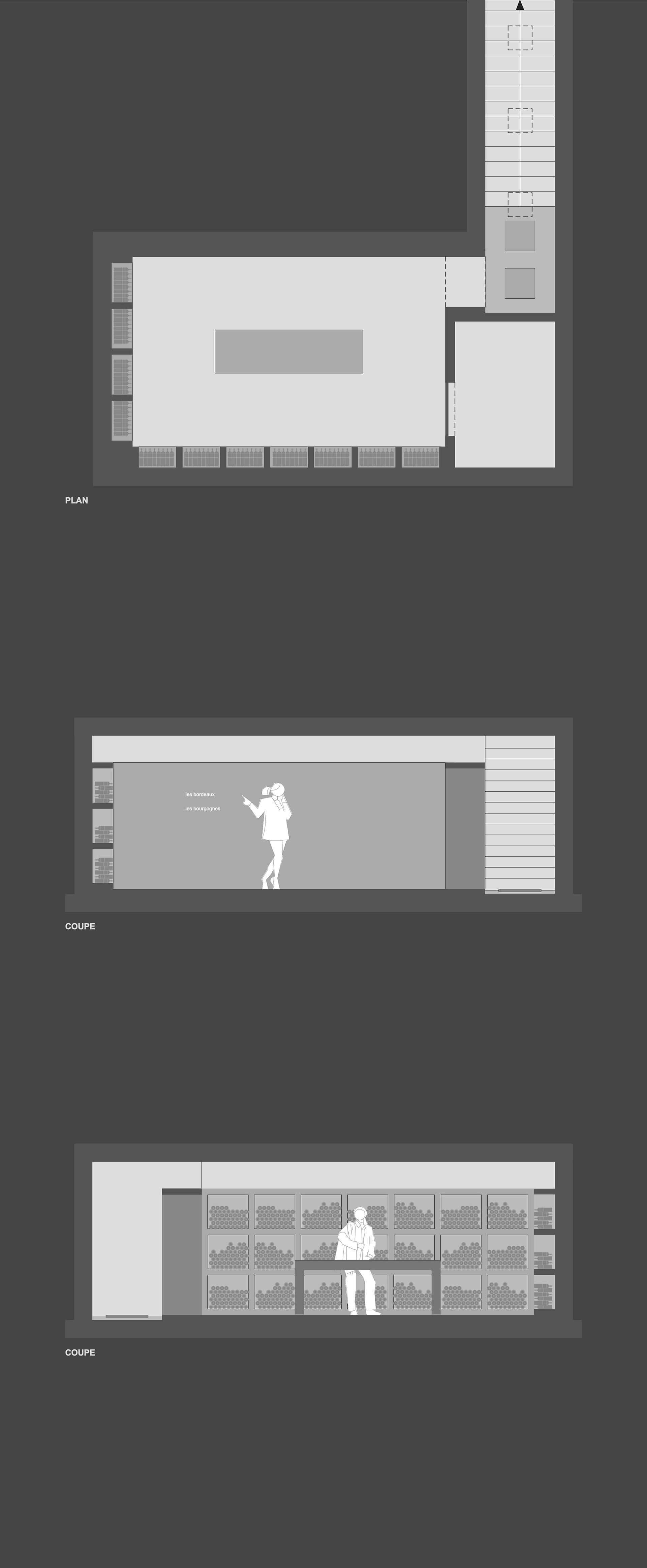 Winecellar | Cave à vin © MT4 Architects - Architectural office based in Brussels | Urbanism - Architecture - Design | Donatienne Gillet - Jean-Jacques Jungers