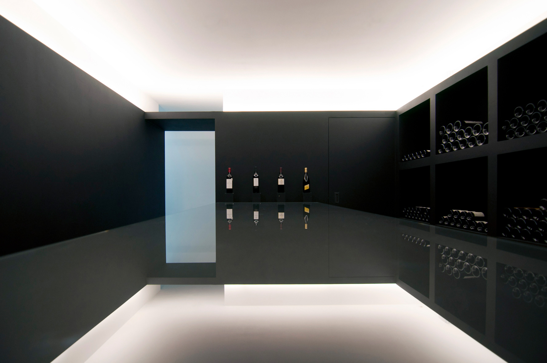 Winecellar | Cave à vin © MT4 Architects - Architectural office based in Brussels | Urbanism - Architecture - Design | Donatienne Gillet - Jean-Jacques Jungers