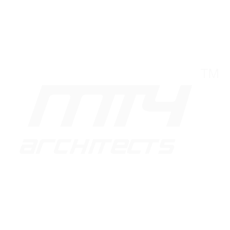 Logo © MT4 Architects - Architectural office based in Brussels | Urbanism - Architecture - Design | Donatienne Gillet - Jean-Jacques Jungers