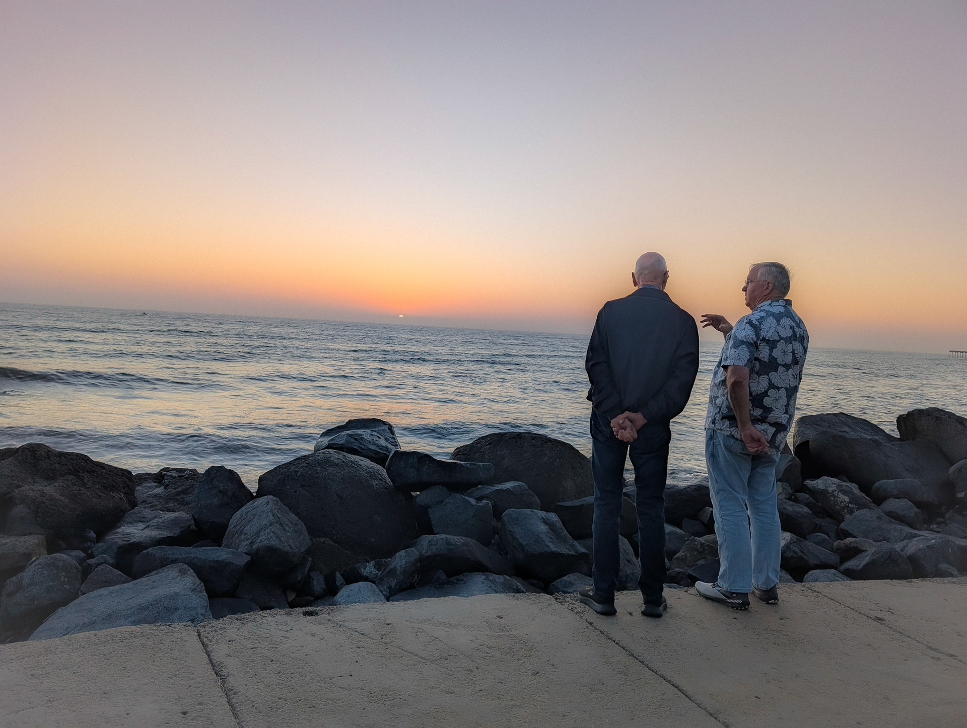 I don't know these guys, but I liked the scene