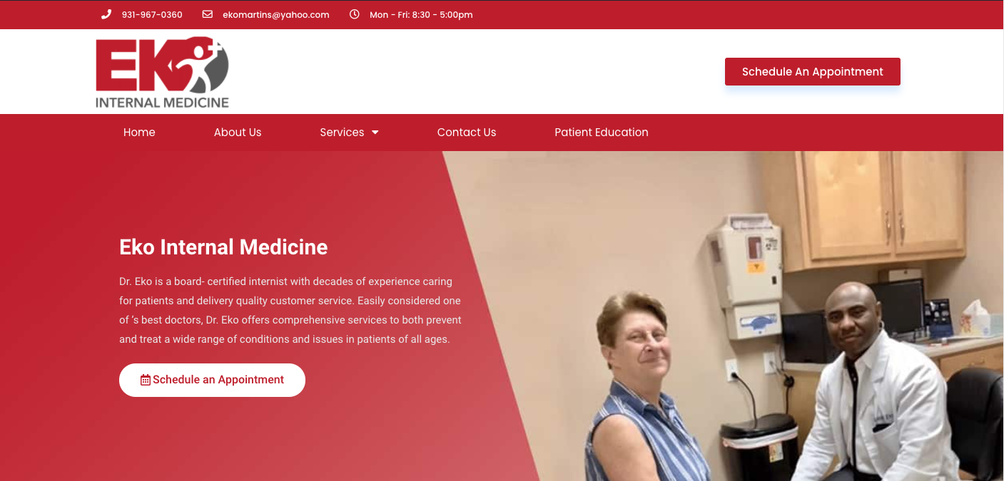 Medical Professional SEO Build