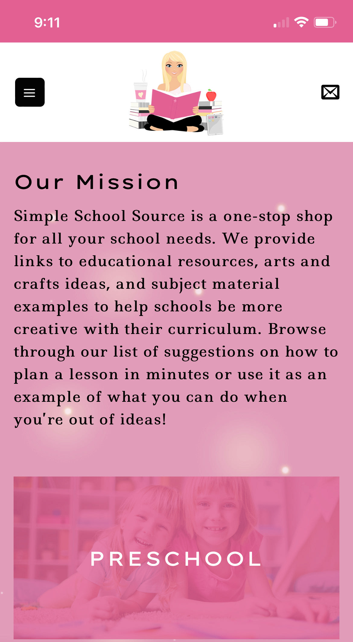 Simple School Source Mobile