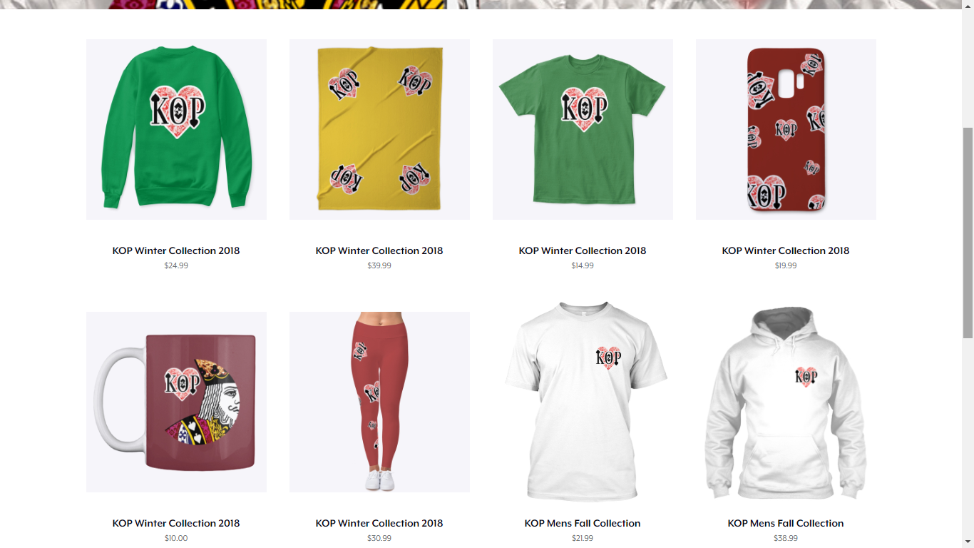 KOP Store eCommerce Site