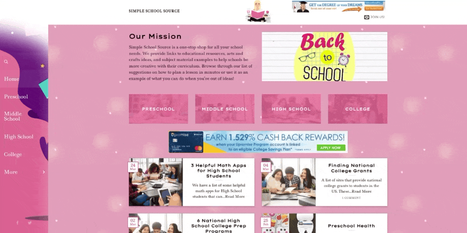 Simple School Source