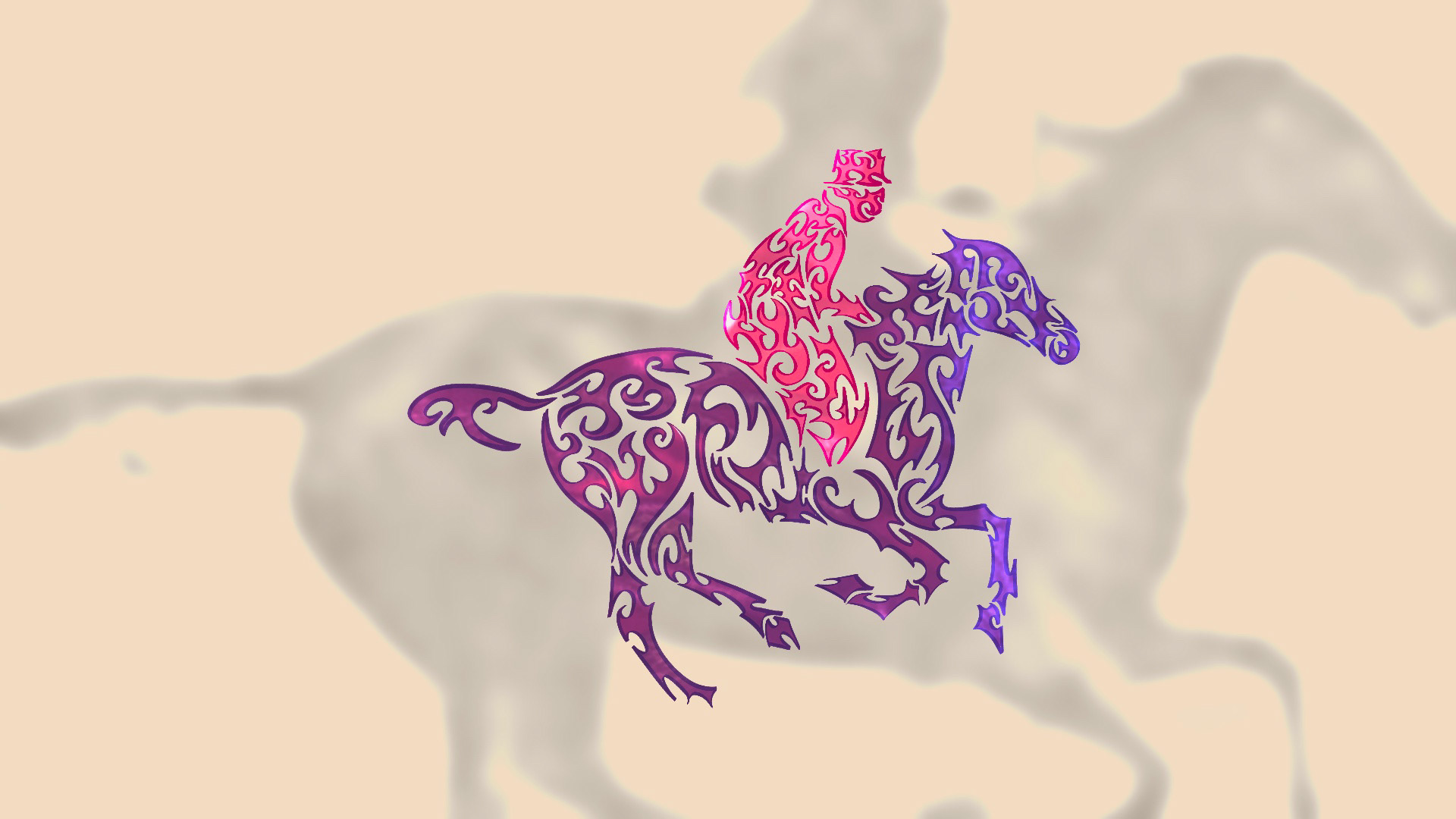 frame for fire horse animation